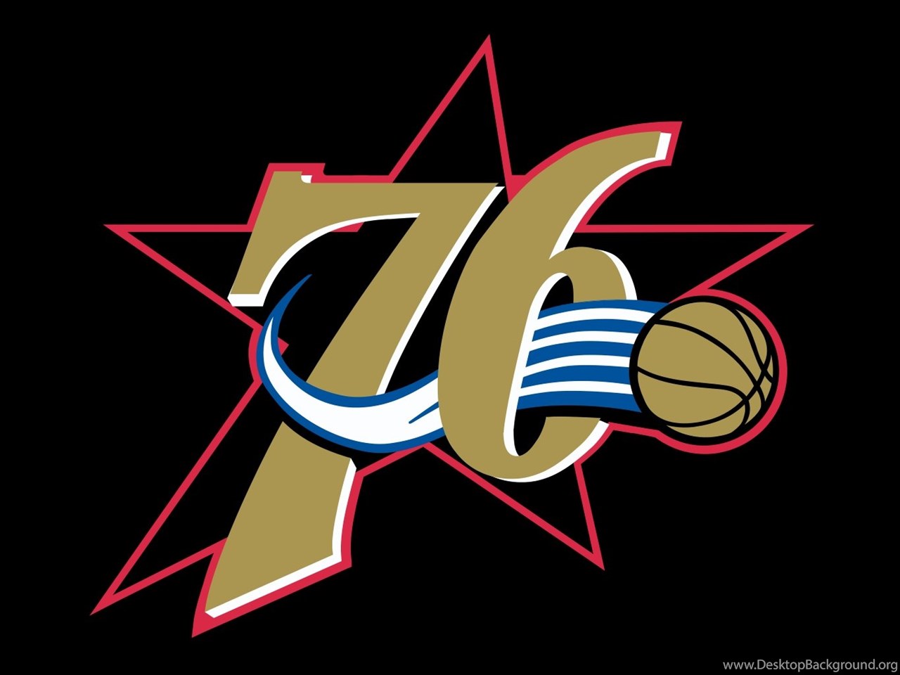 Philadelphia Sixers Logo Desktop Background