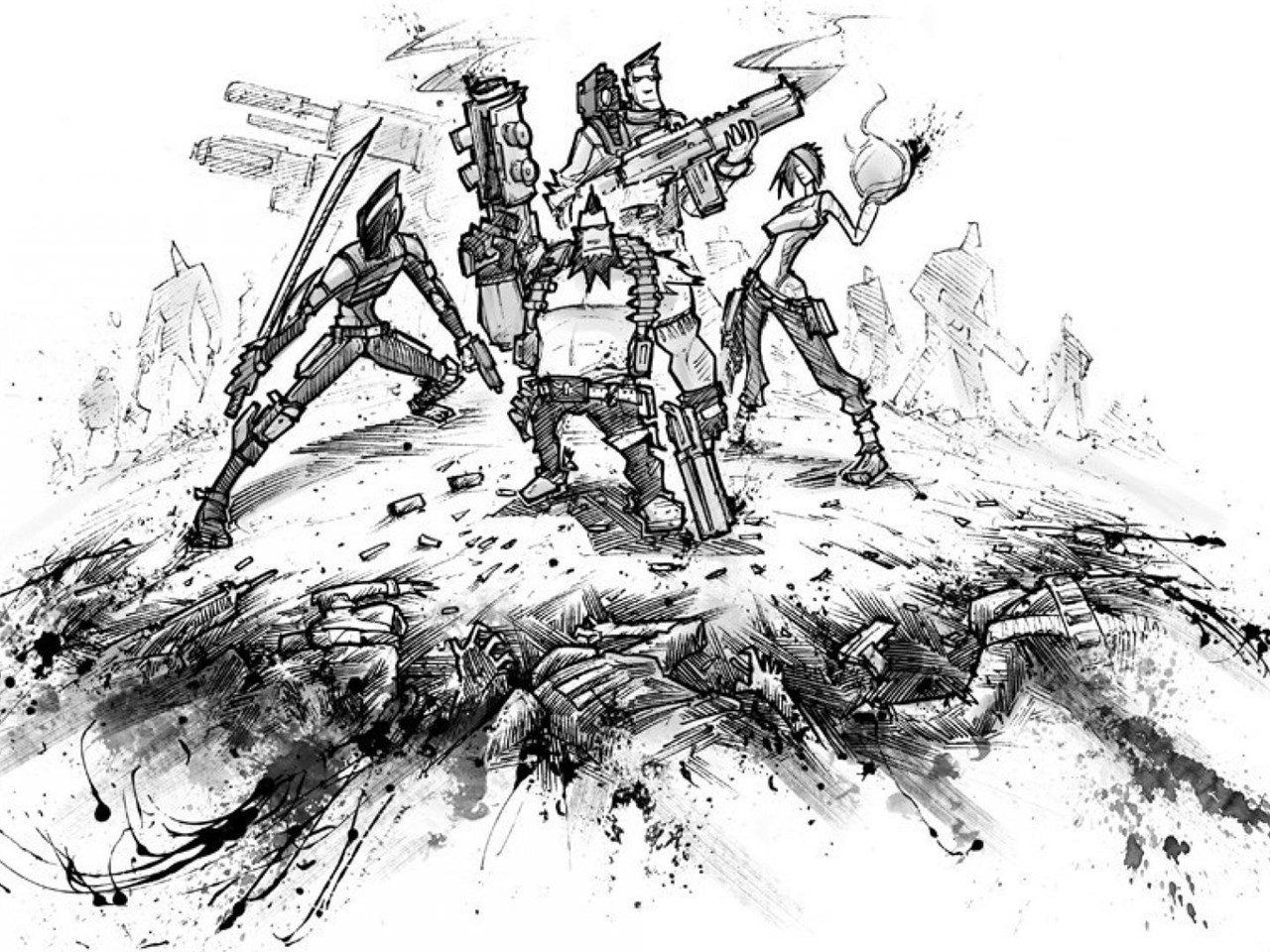 Рисунок borderlands 2