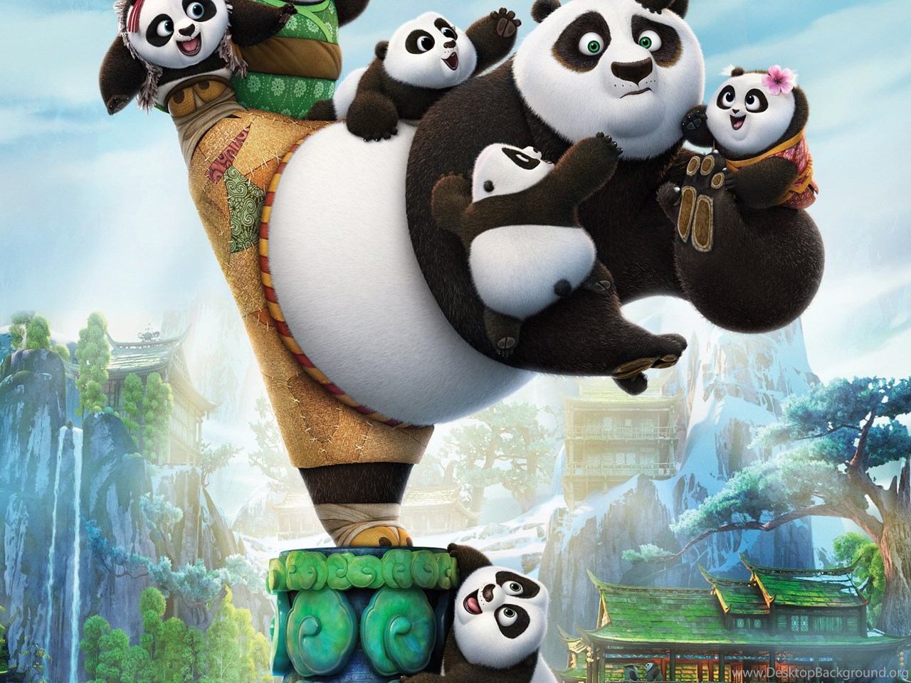 Кунг фу панда 3 картинки