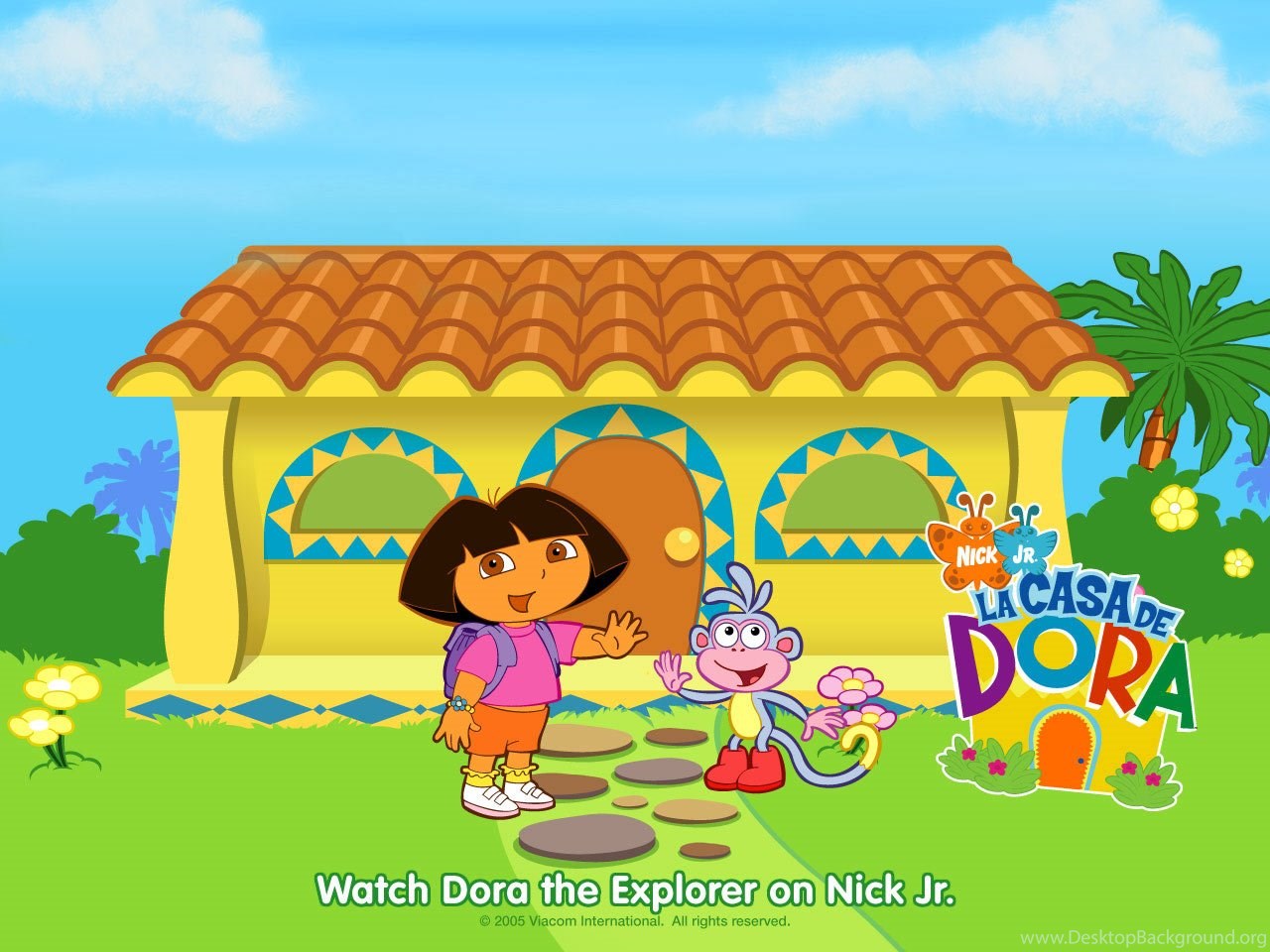 Download Top Dora The Explorer Halloween Wallpapers Fullscreen Standart 4:3...