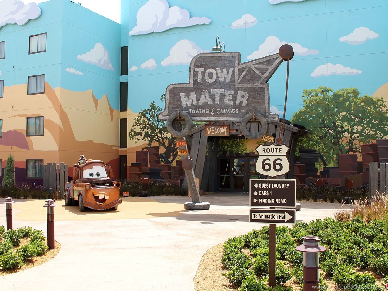 Download Tow Mater Wallpapers Wallpapers Cave Fullscreen Standart 4:3 1280x...