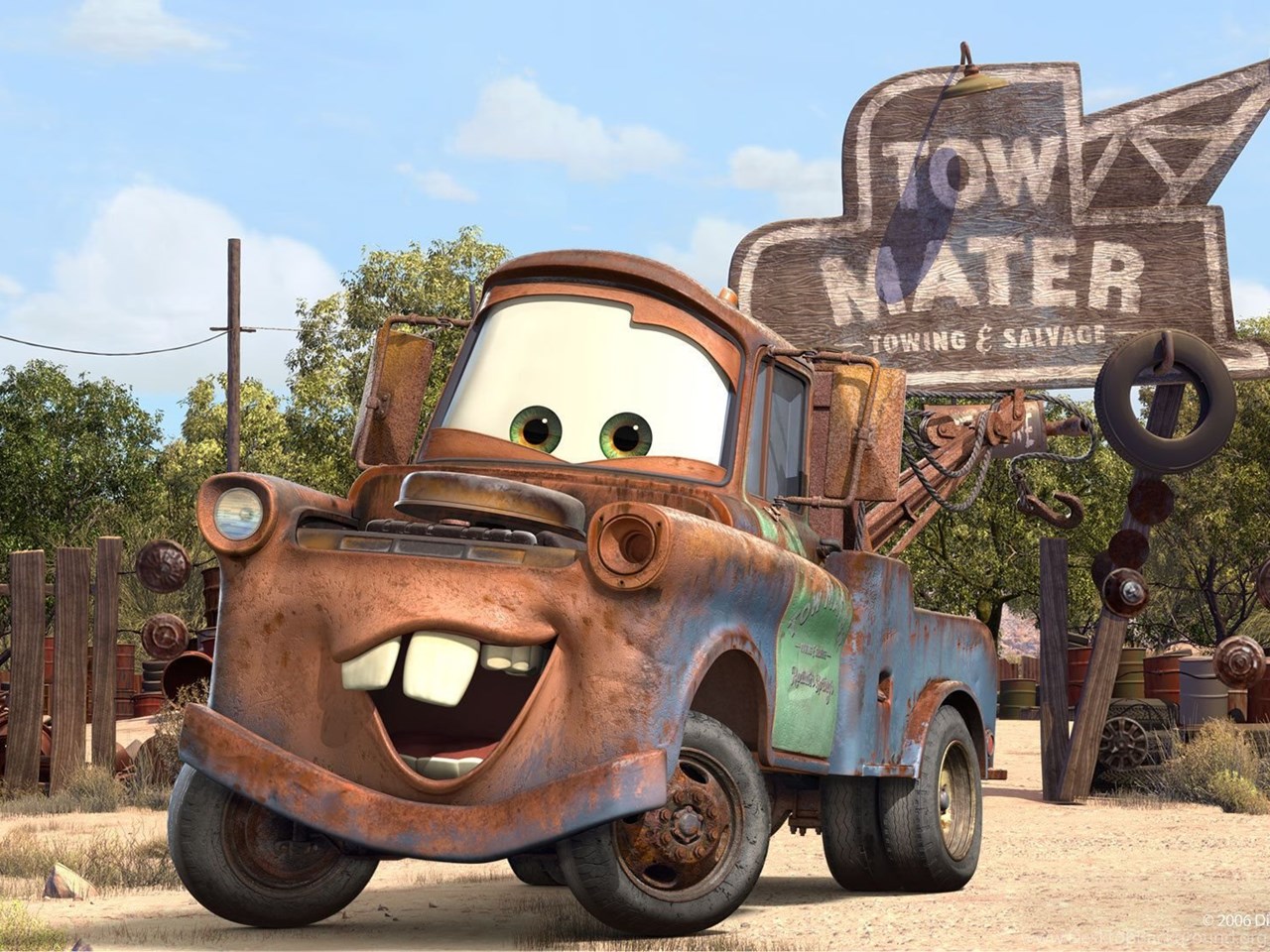 Tow Mater машина
