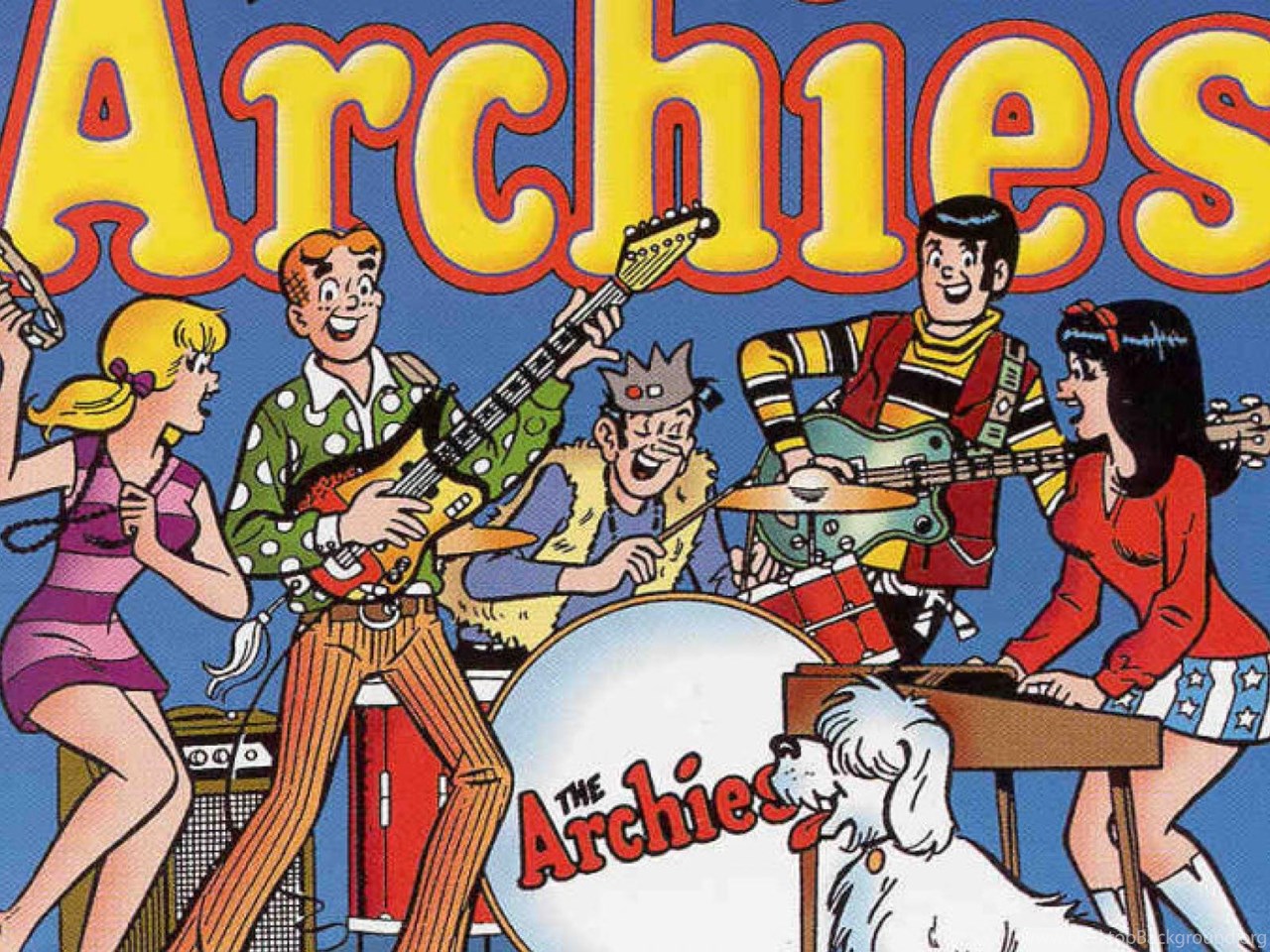 Fairy band комикс. Группа the Archies. Арчи шоу. Archie and Archie.
