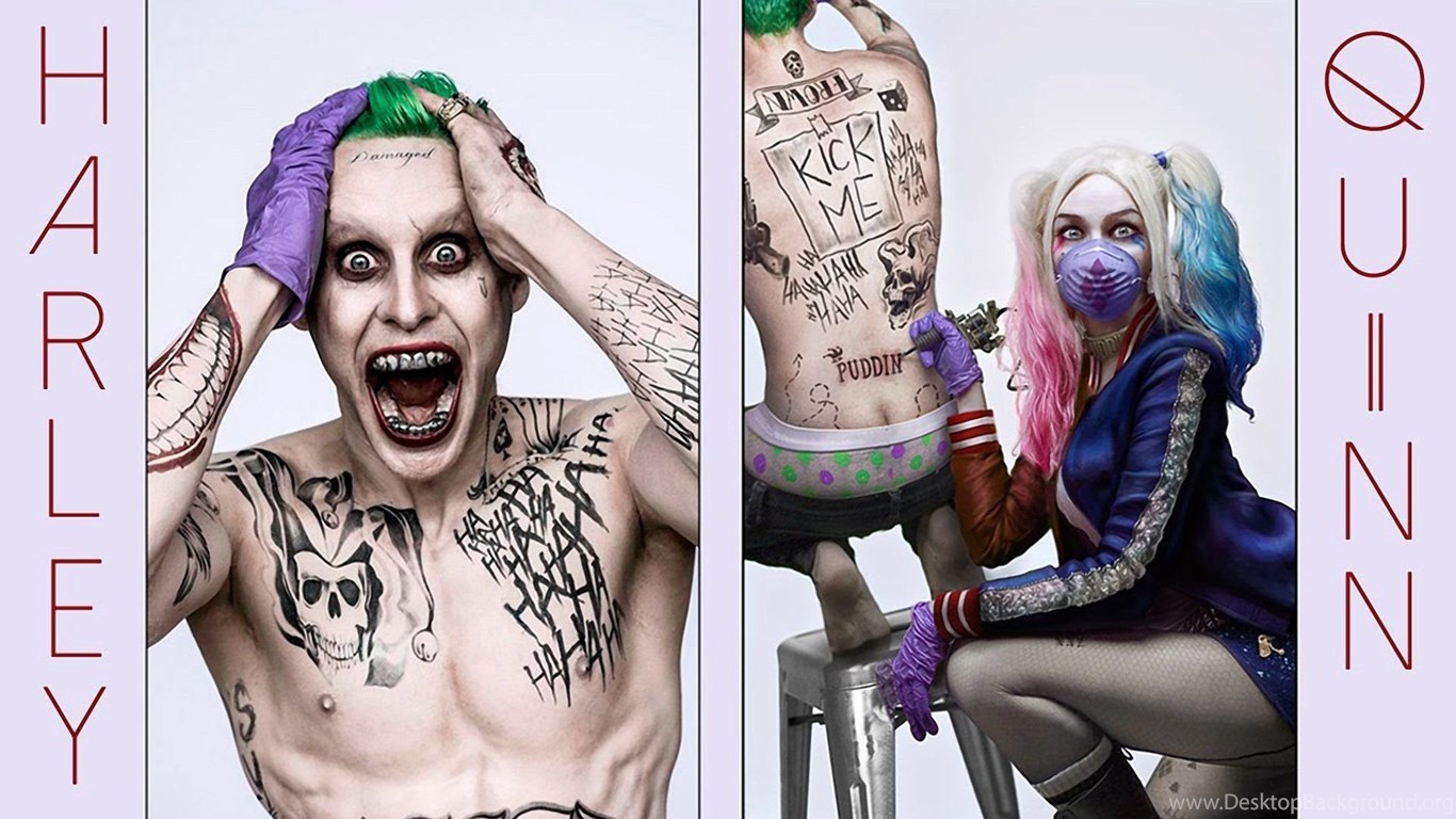 Suicide Squad Joker Tattoo Wallpapers Hd Free Desktop Backgrounds