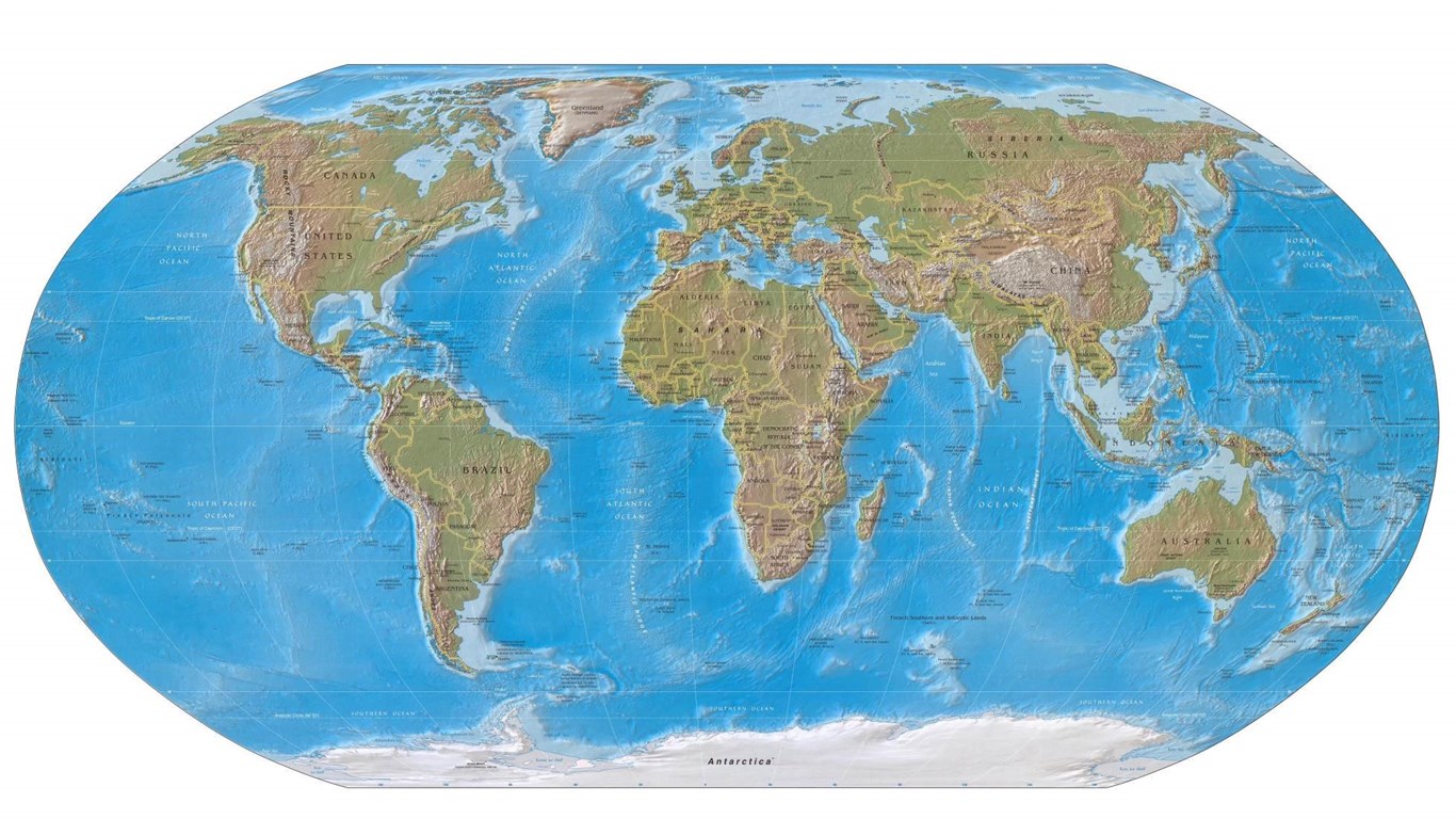 Карта the world