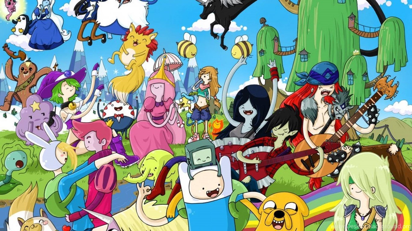 Download Adventure Time HD Wallpapers Widescreen Widescreen 16:9 1366x768 D...