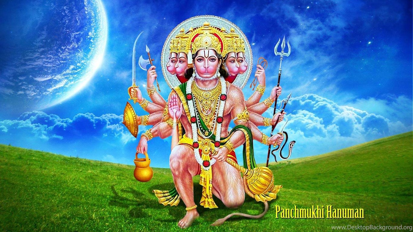 Lord Hanuman Panchmukhi Hanuman Wallpapers Hd 1080p Free Download Desktop Background