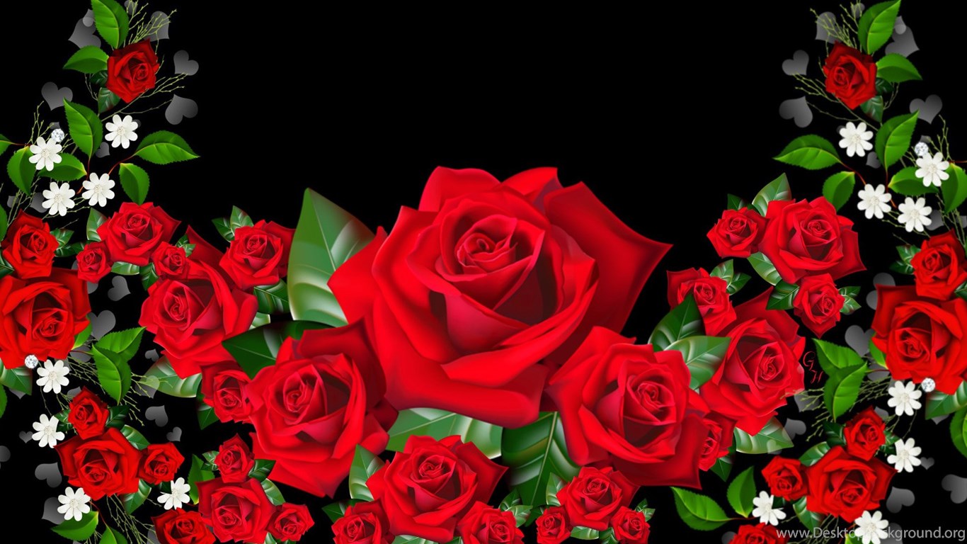 3D Rose Wallpapers 47, Rose Flower Images, Rose Pictures ...