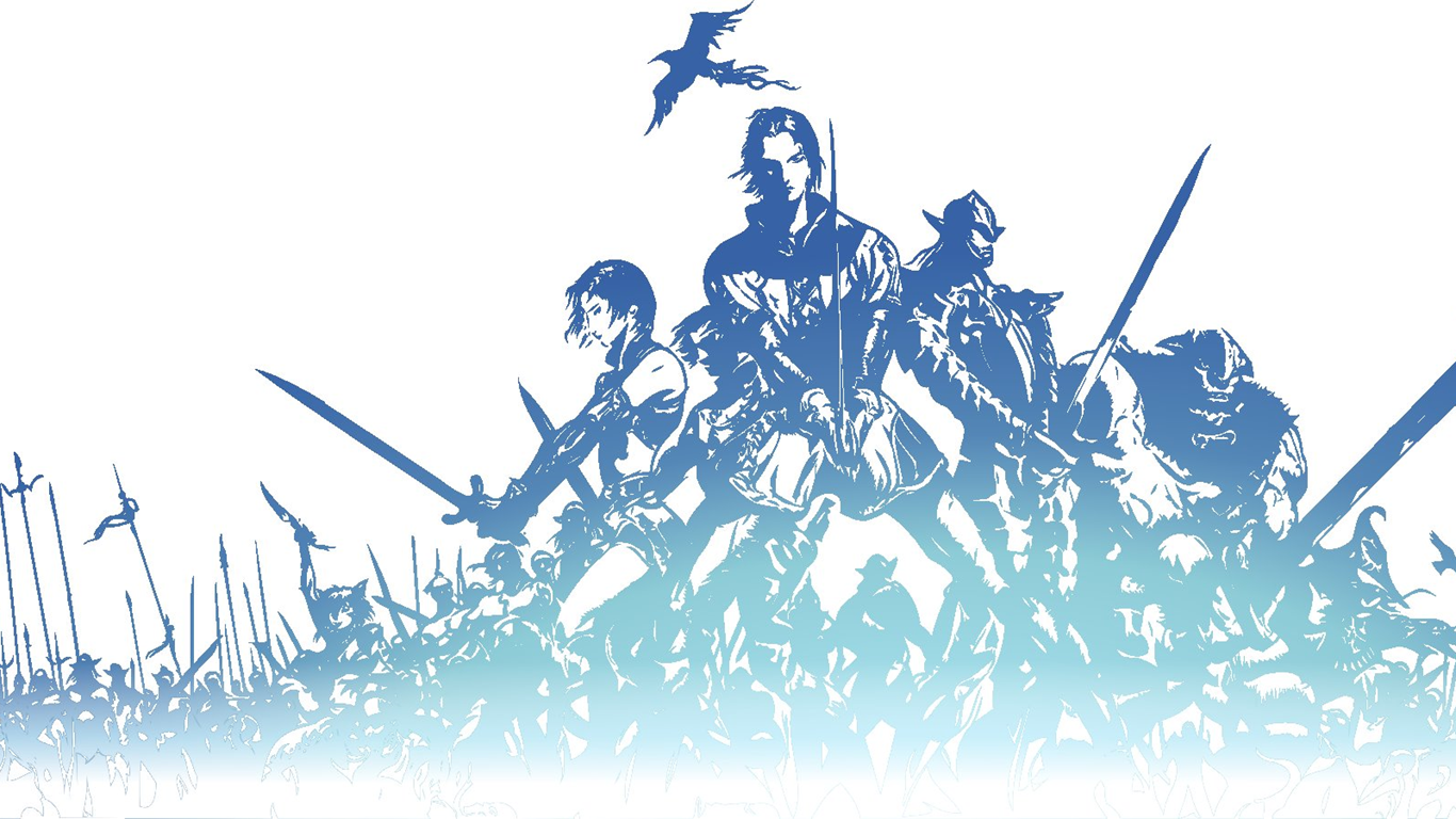  Final Fantasy  Xi Logo  By Eldi Desktop Background