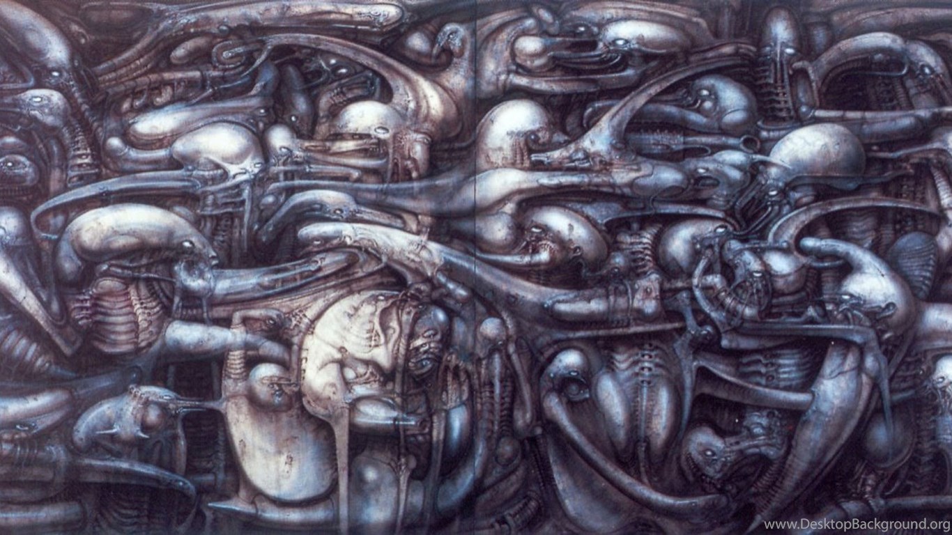 Download Landscape Xxvii Science Fiction H R Giger Wallpapers Image Popular...