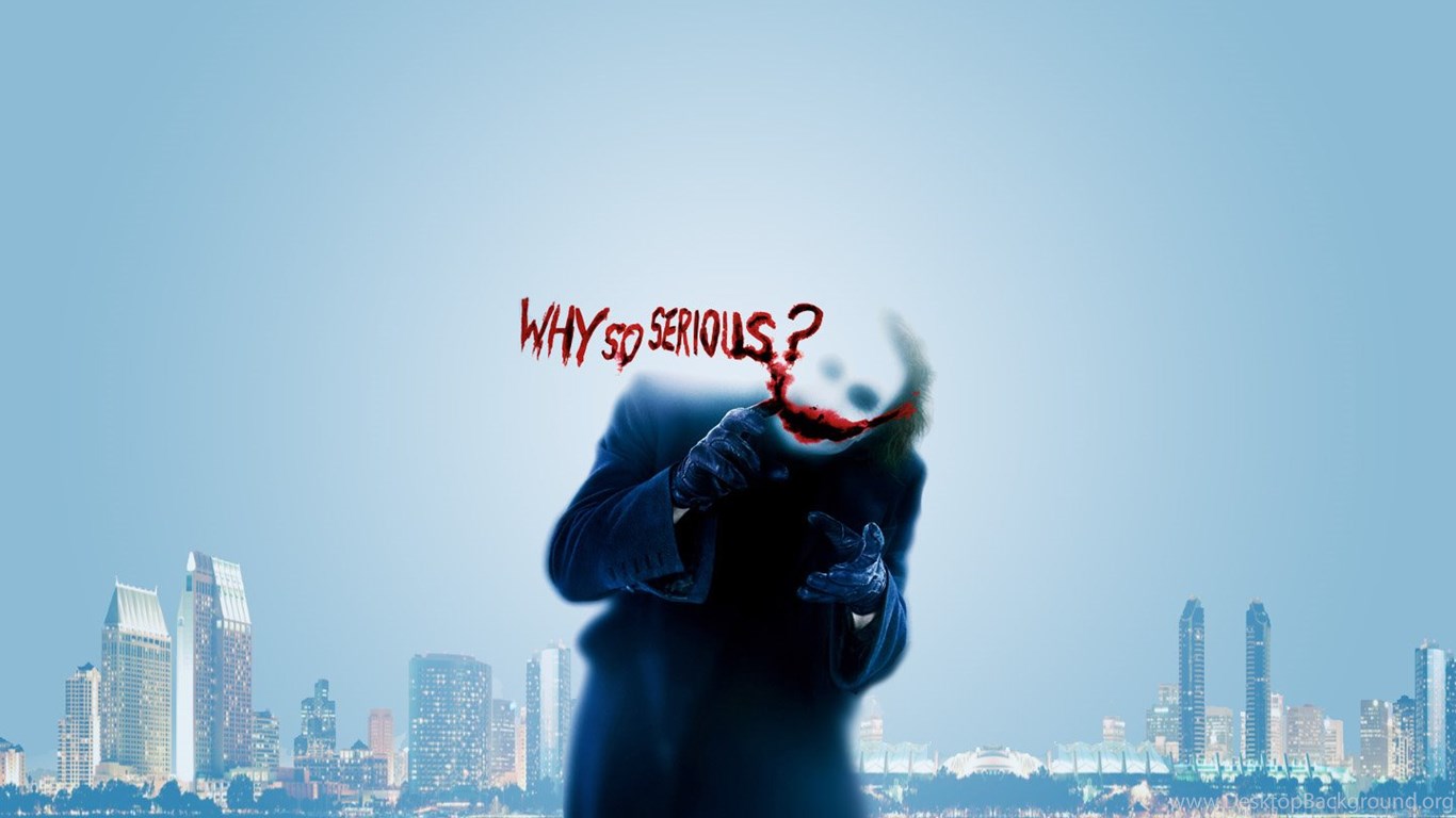 Joker Why So Serious Wallpapers Full Hd Desktop Background