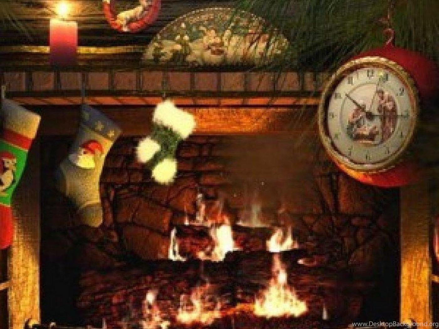 Featured image of post Christmas Fireplace Wallpaper Desktop - We have a massive amount of hd images that will make your.