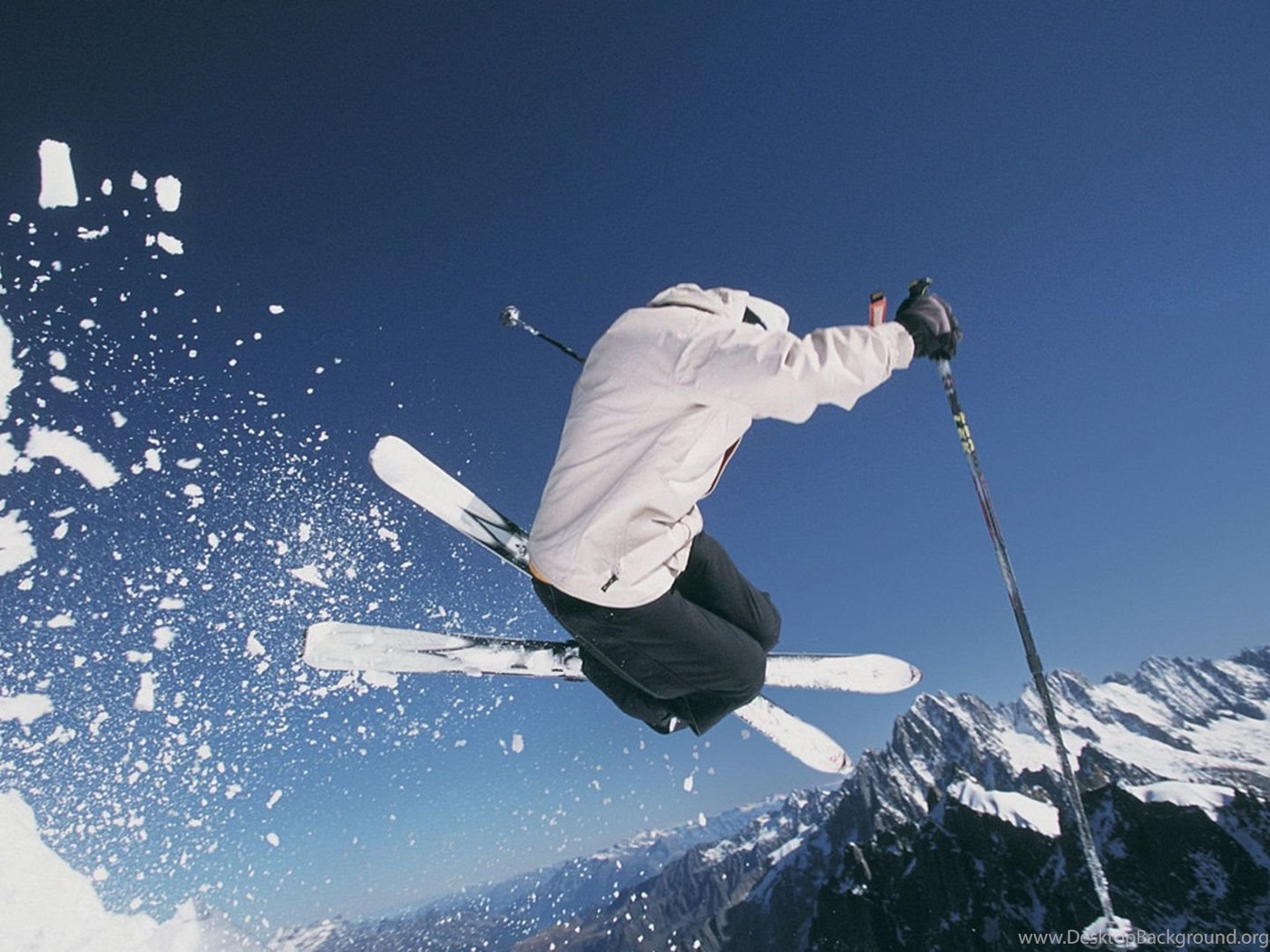 Download Freestyle Skiing Images Fullscreen Standart 4:3 1400x1050 Desktop Background...