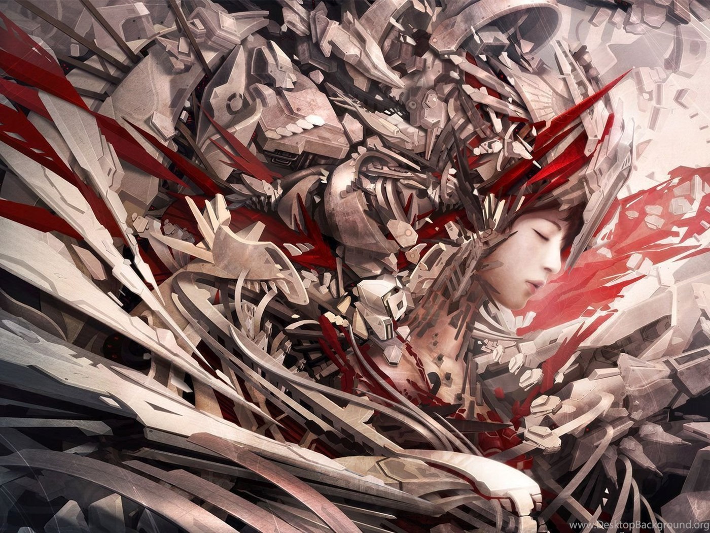 Artwork Women Robot Cyborg Concept Art Fantasy Art