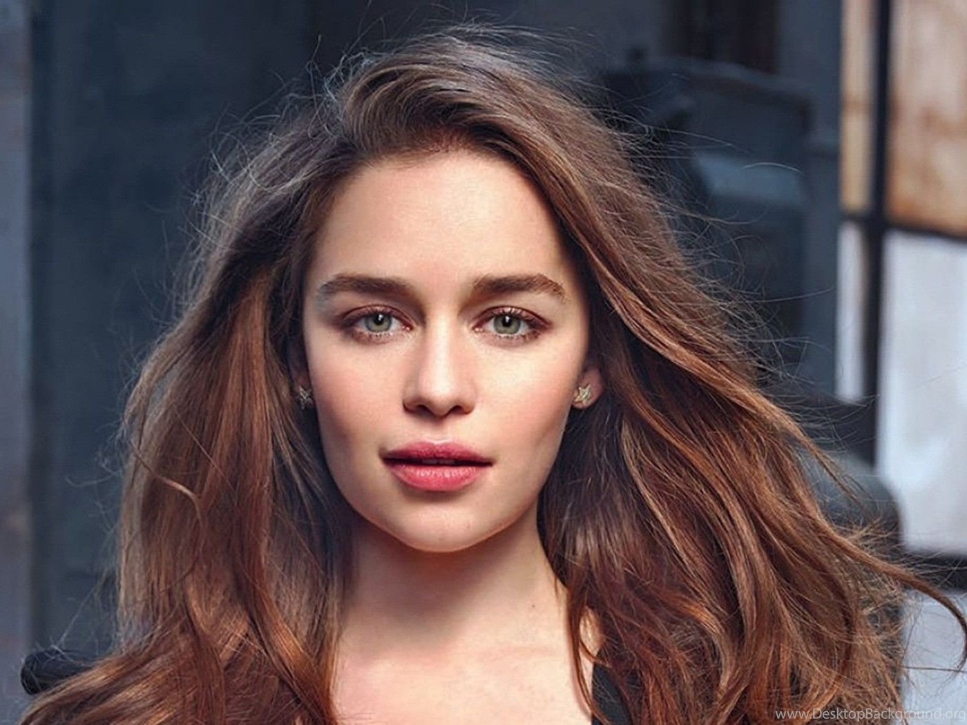 Beautiful Emilia Clarke Face Hairs Pink Lips Wallpapers Hd Jpg Desktop Background