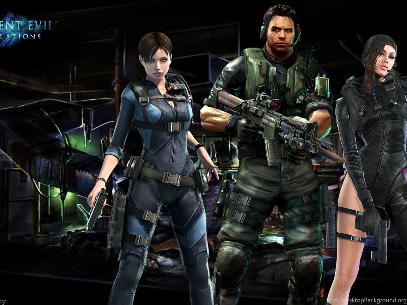 Download Resident Evil Revelations Chris Wallpapers 544604 Fullscreen Stand...