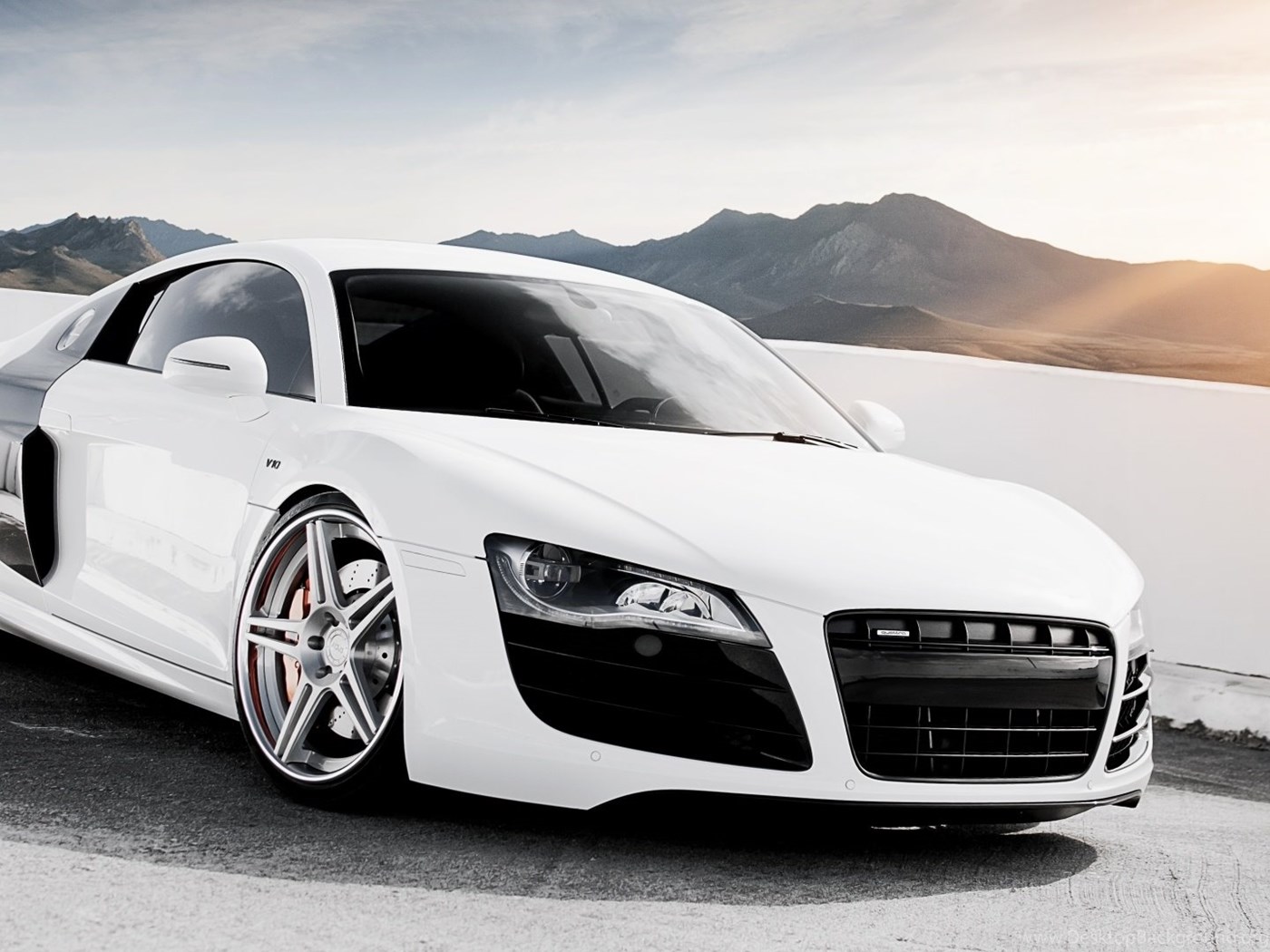 Audi r8 White HD