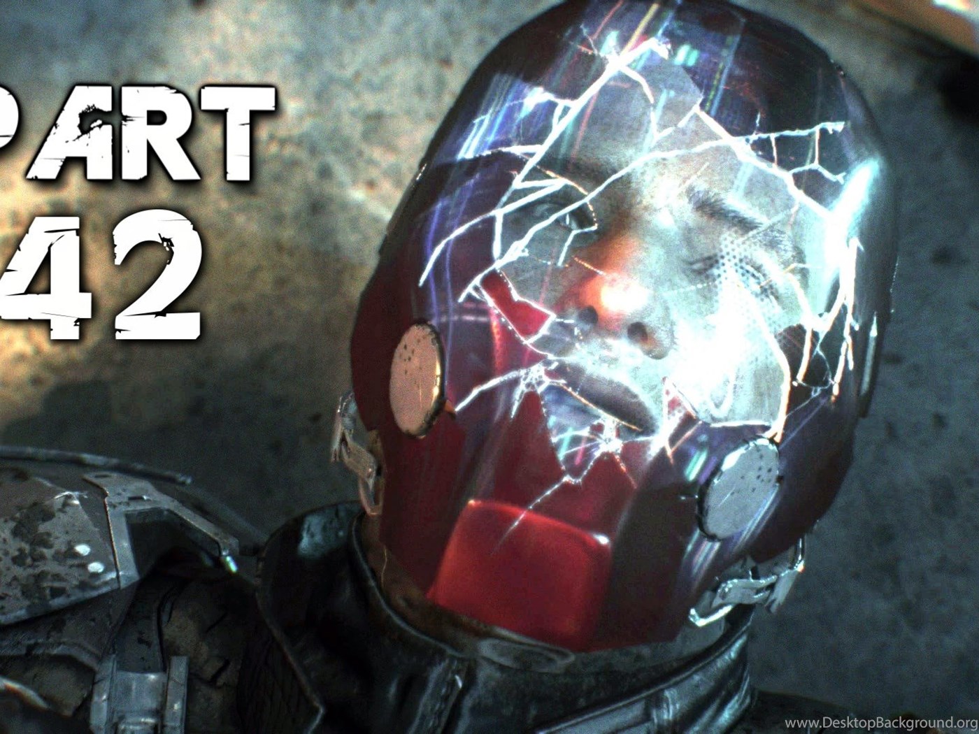 Batman Arkham Knight Walkthrough Gameplay Part 42 Under The Red Desktop Background