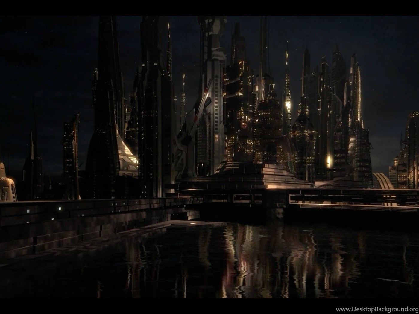 Download Atlantis At Night From Stargate Atlantis 2560 × 1600 : Wallpapers ...