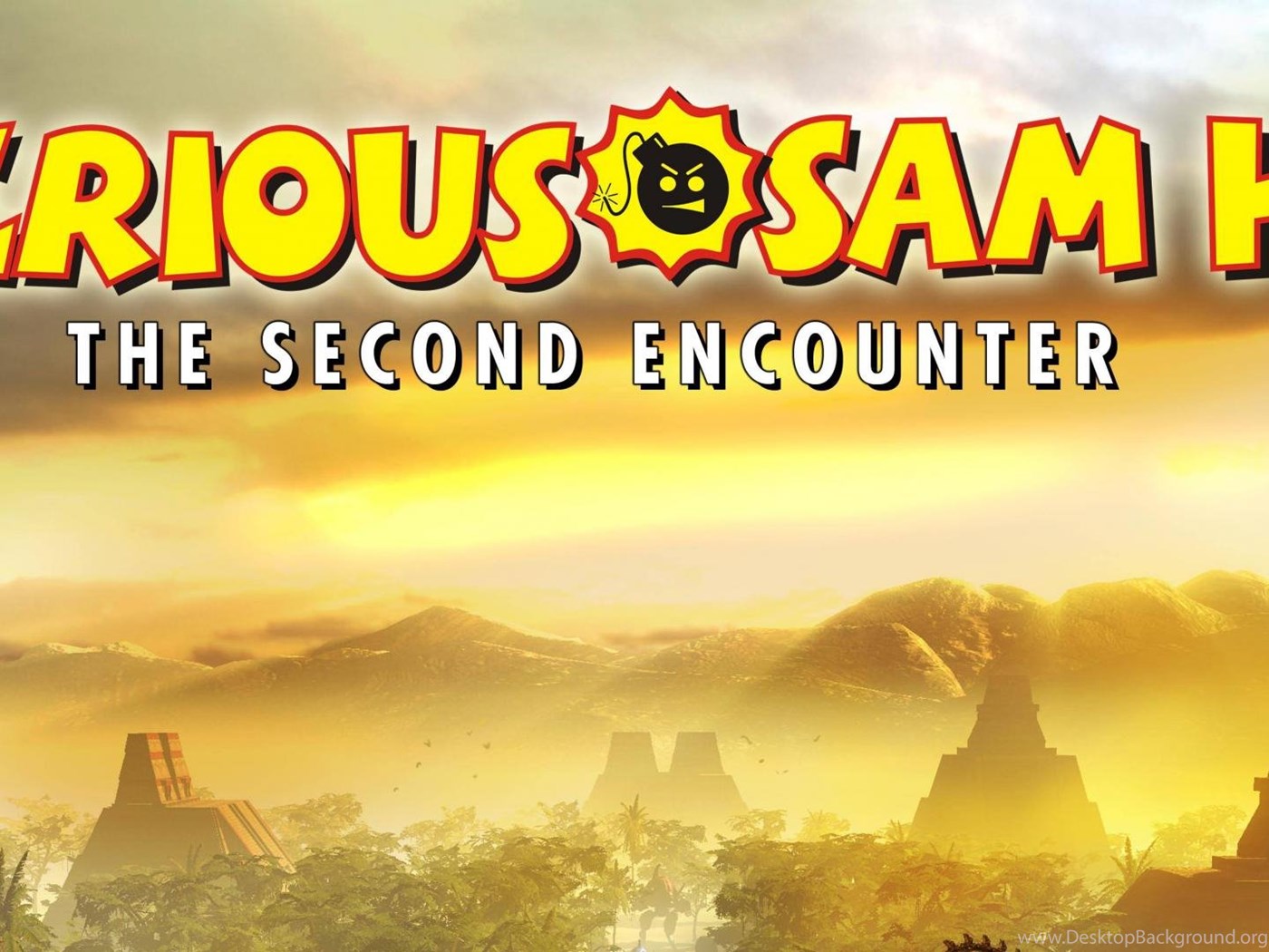 Encountered org. Serious Sam the second encounter. Serious Sam 2 HD. Крутой Сэм the first encounter. Серьёзный Сэм second encounter.