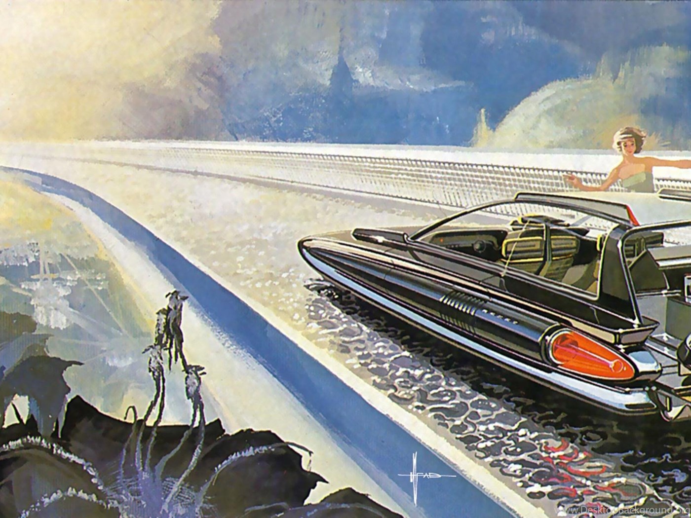 Syd Mead cars