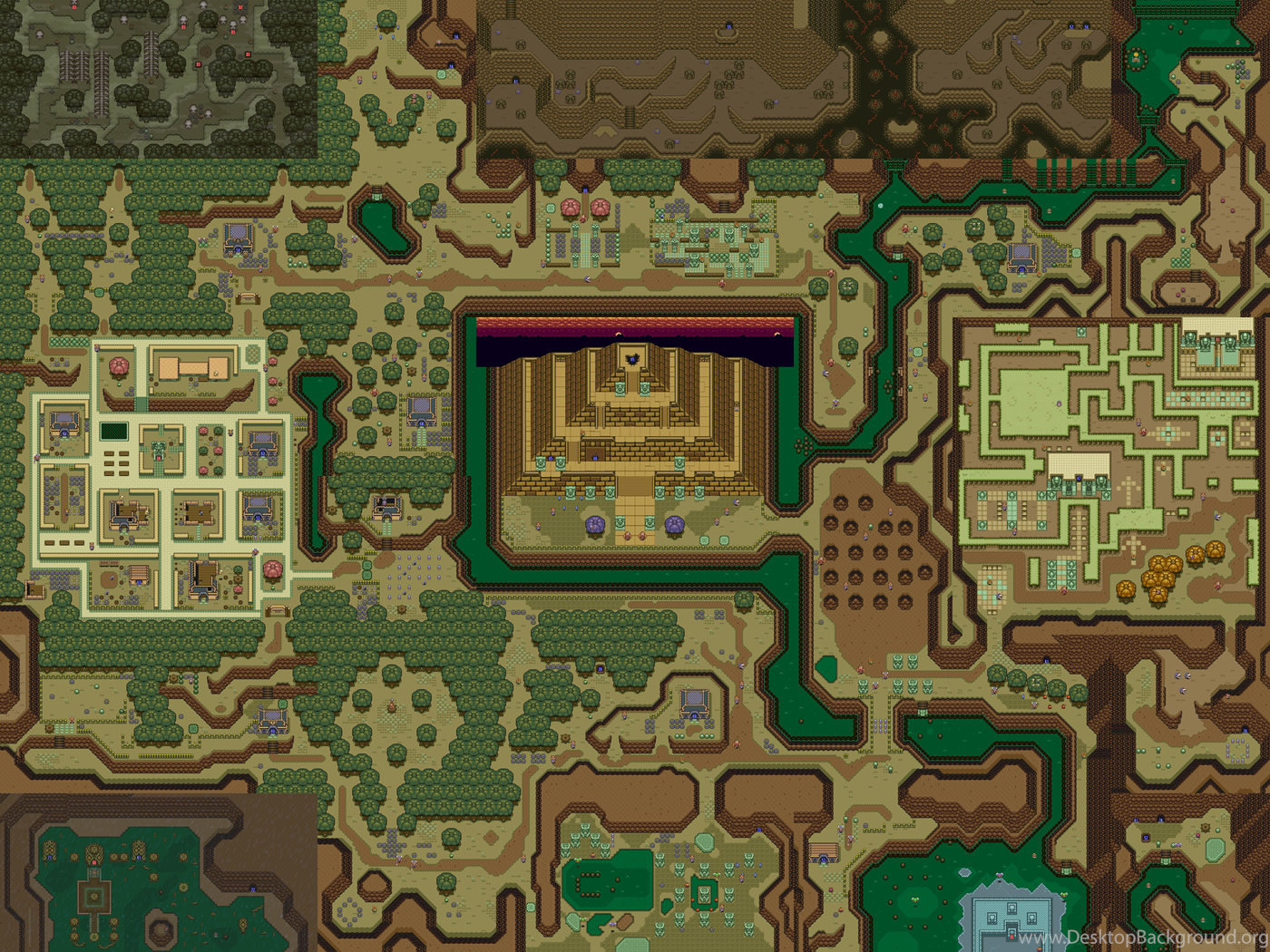 Link to the past карта