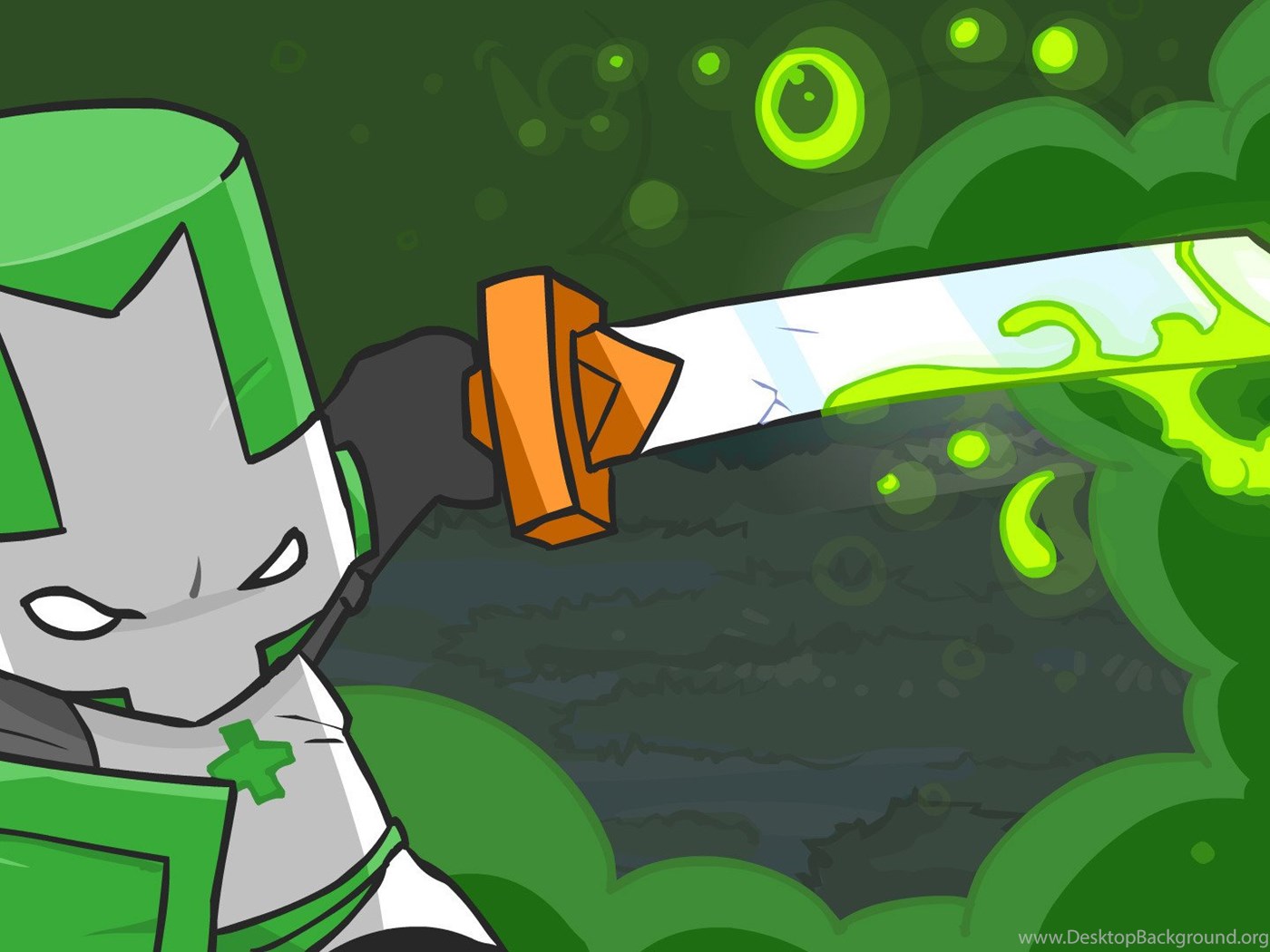 Download Green Knight Castle Crashers : Desktop And Mobile Wallpapers ... 