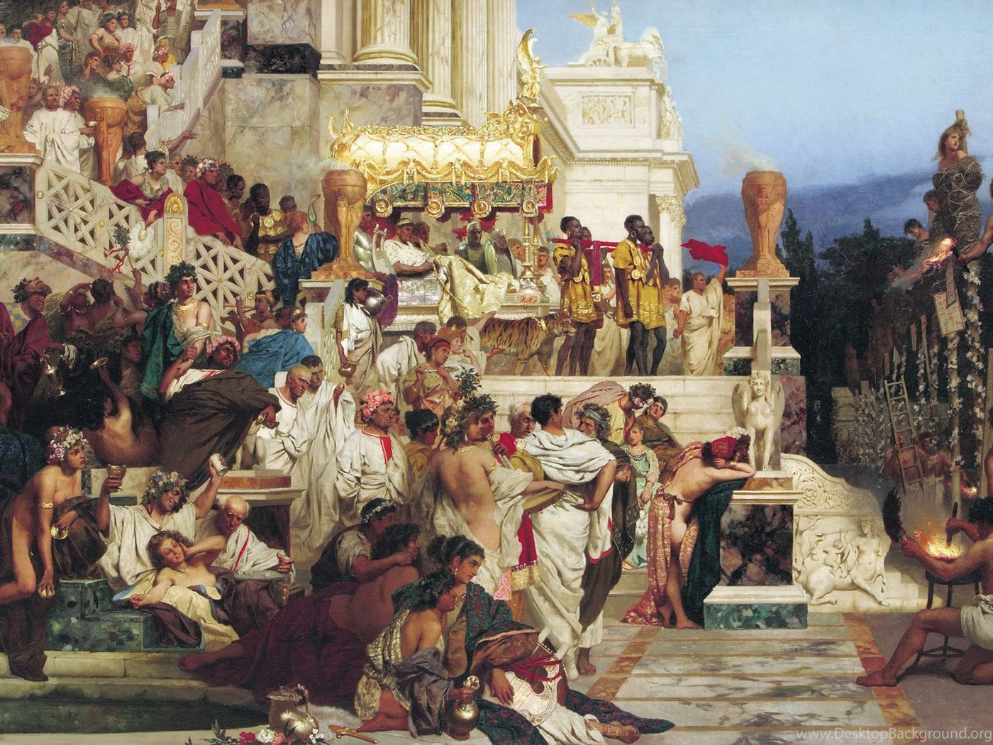 Roman Empire Paintings, Art Wallpapers Desktop Background