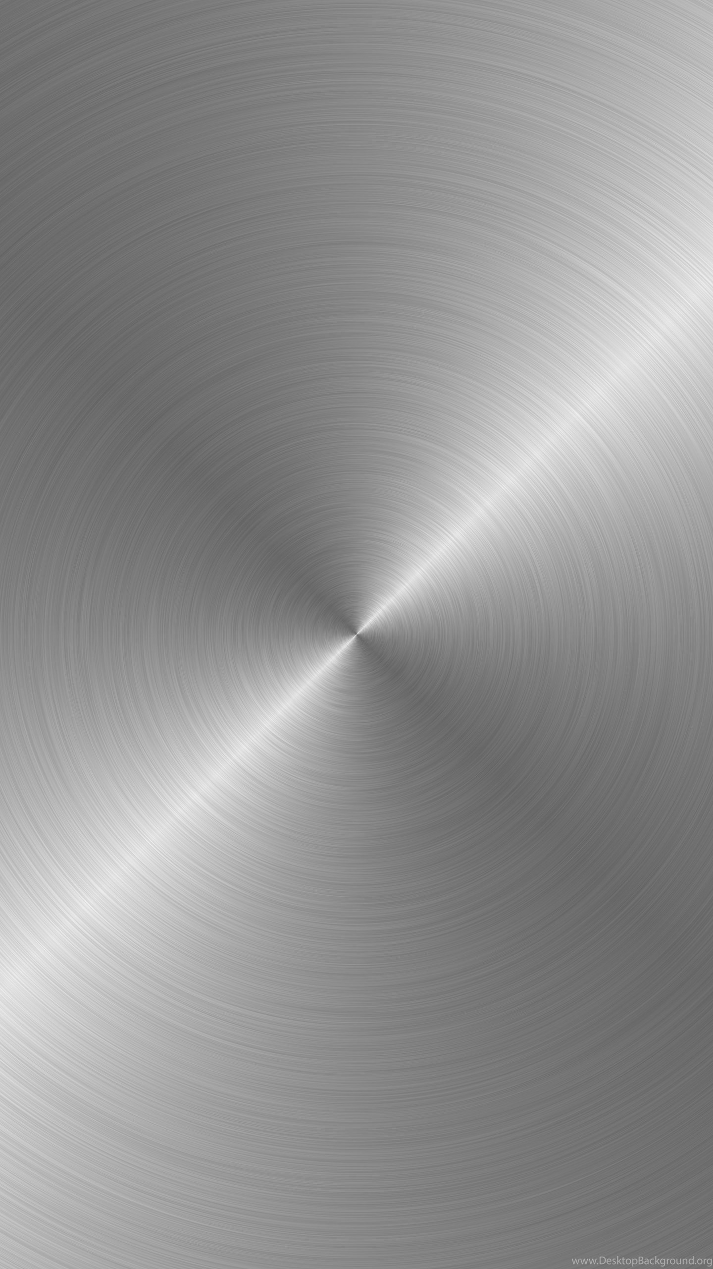 Download Wallpapers Brushed Aluminum Brushed Metal Plate Circular Desktop Background