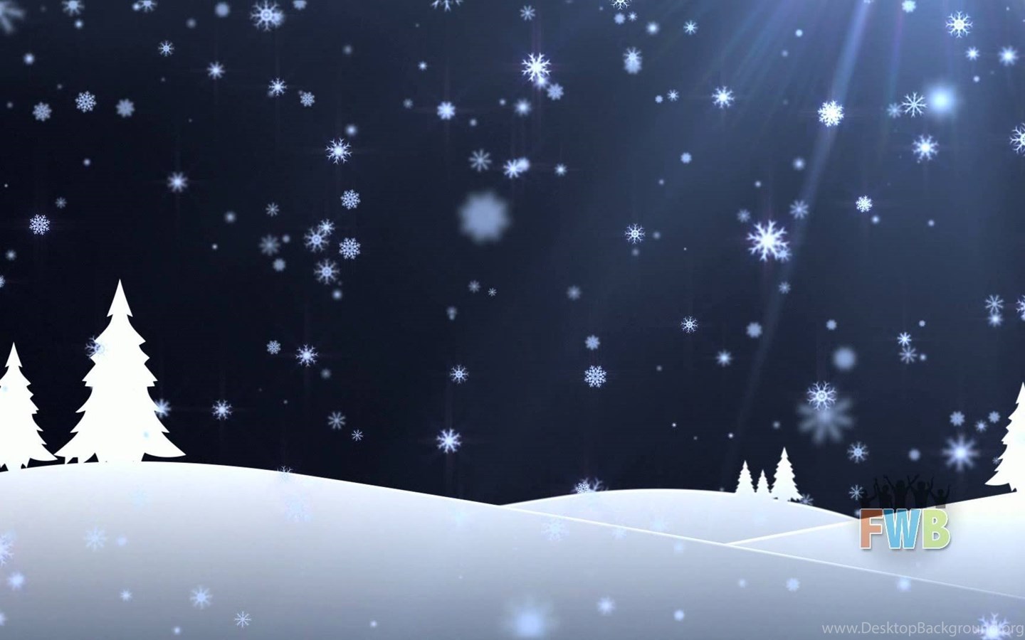 Free Christmas Worship Backgrounds Winter Wonderland Youtube