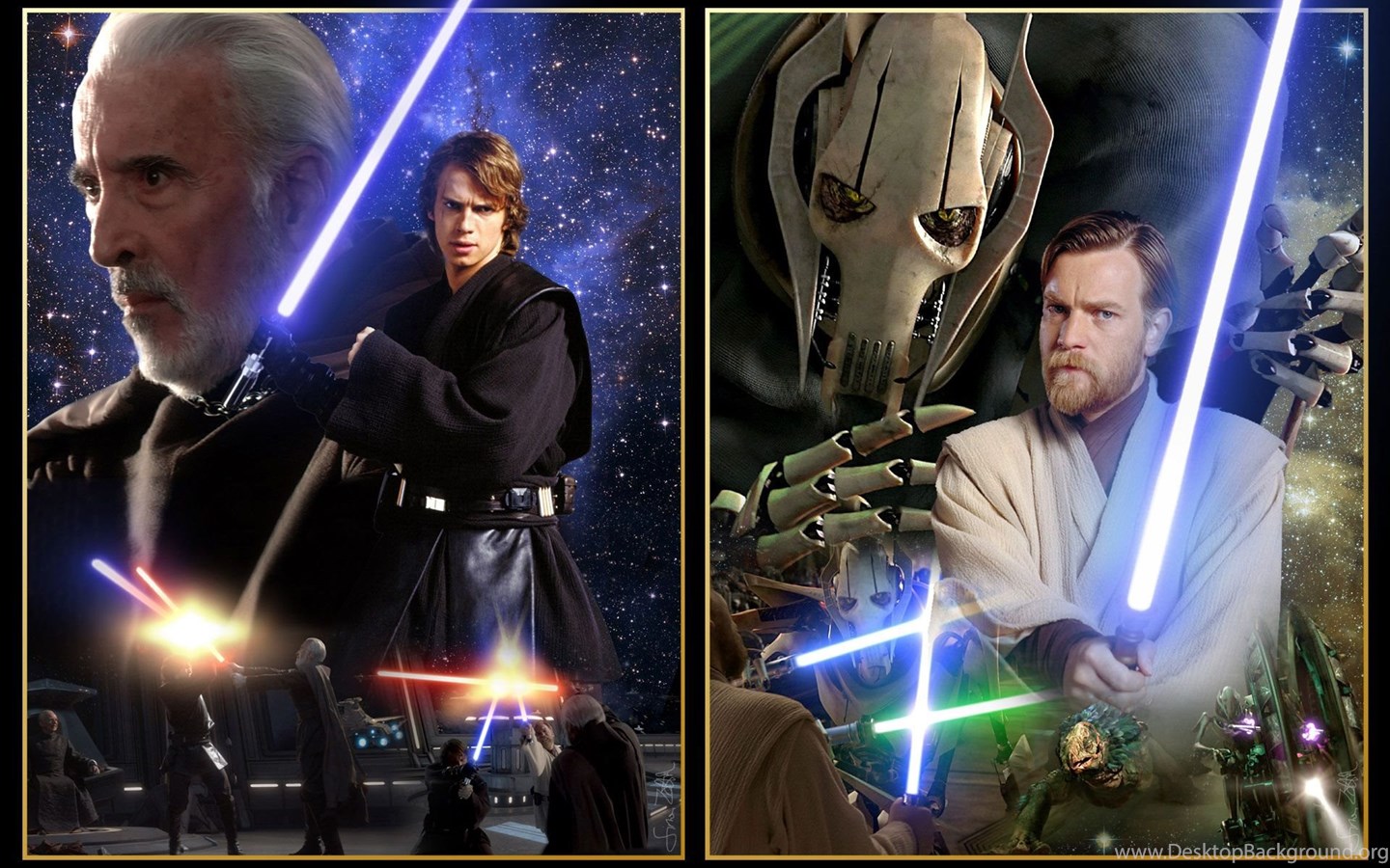 III) Anakin Vs. Dooku & Obi Wan Vs. General Grievous ... 