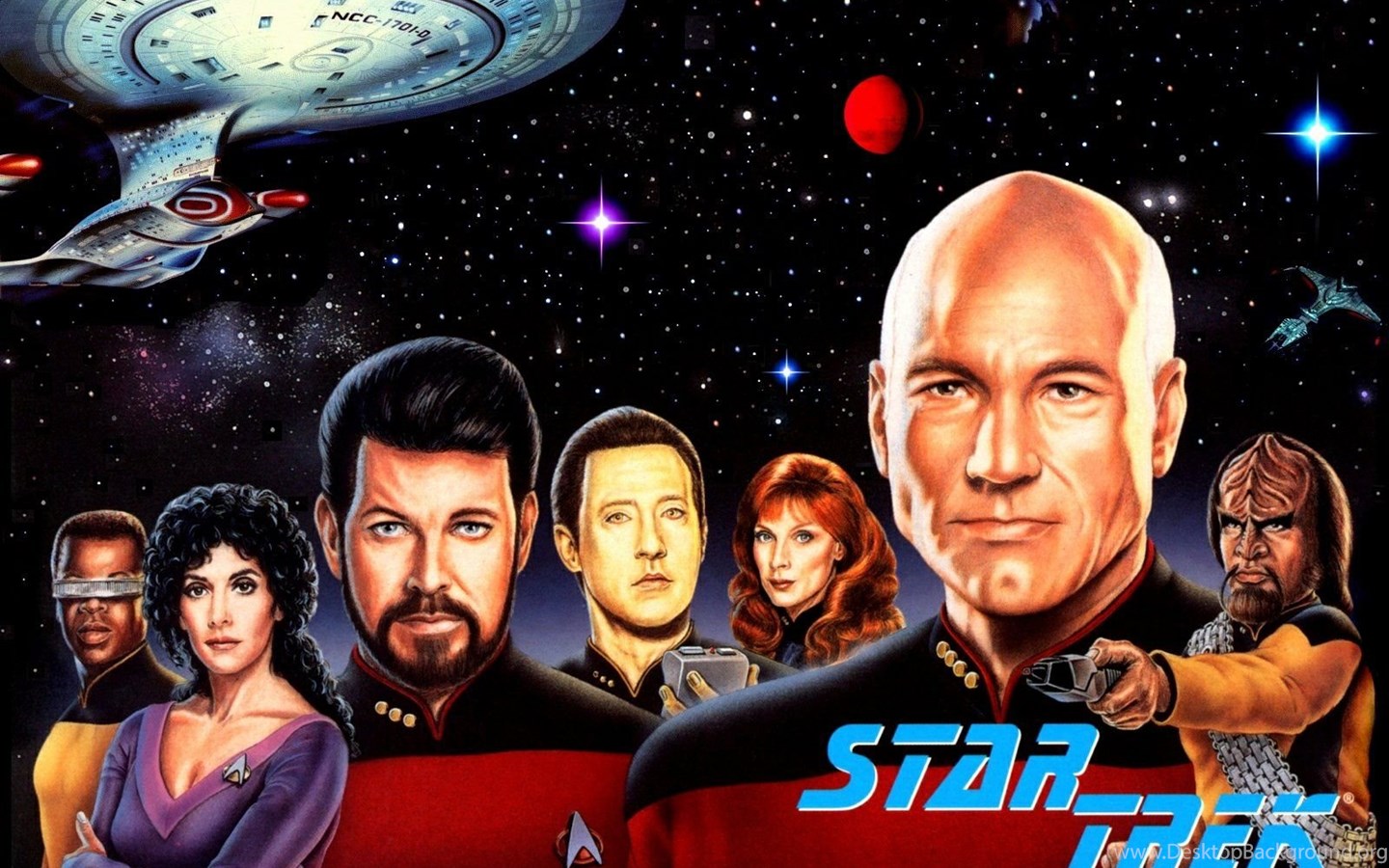 Download NEXT GENERATION Star Trek Sci fi Adventure Action Television ... 