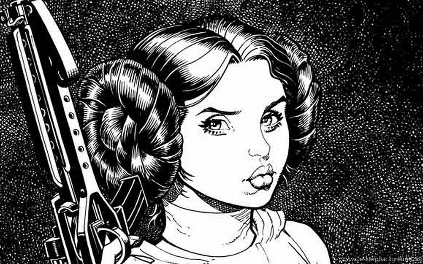 Download Princess Leia Drawing Wallpapers Hd 20336 HD Wallpapers Expert Pop...