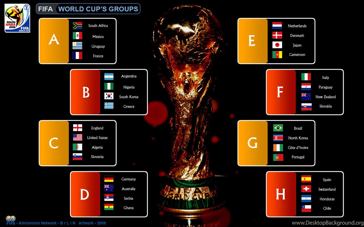 World cup 2010. FIFA World Cup 2010. FIFA World Cup 2010 турнирная таблица.