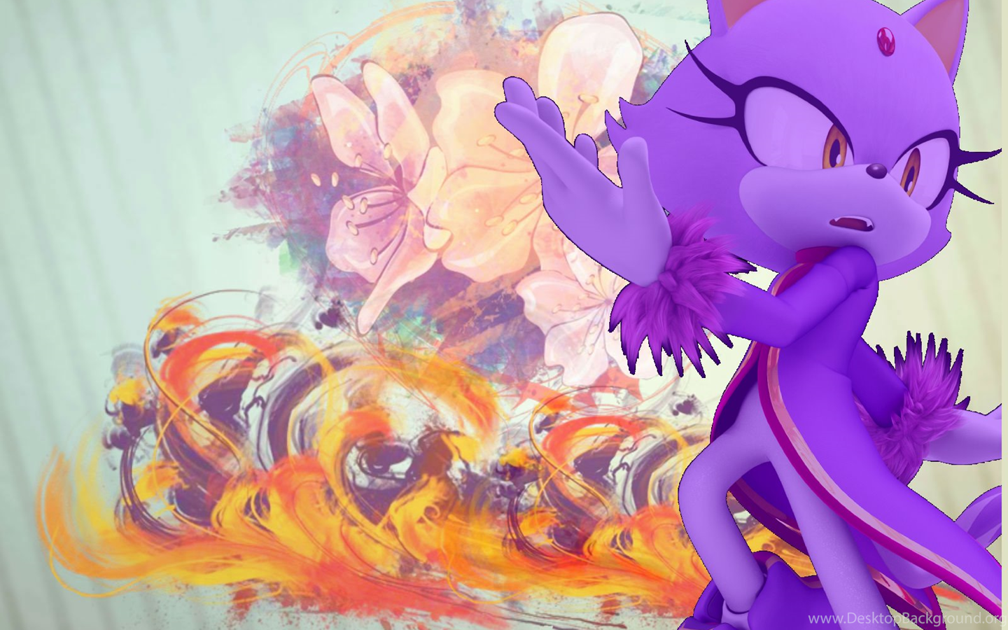 Download Blaze The Cat Wallpapers 2 By CreamFireballWPS On DeviantArt Wides...