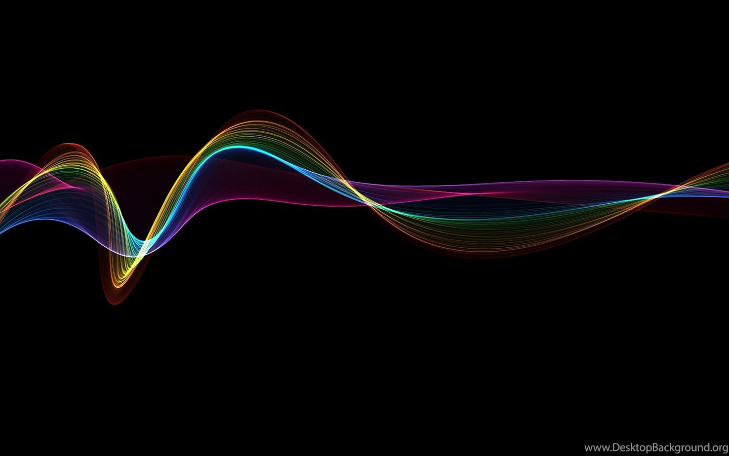 Abstract Black Rainbow Line 1080 HD Wallpapers Desktop Background