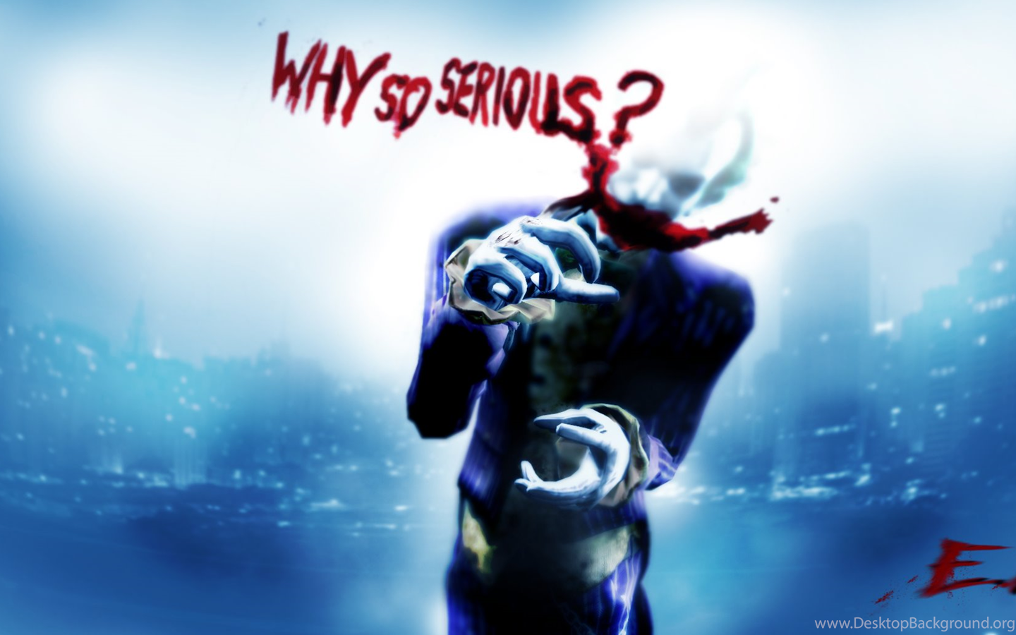 Download Joker Why So Serious Wallpapers Photo Widescreen Widescreen 16:10 ...