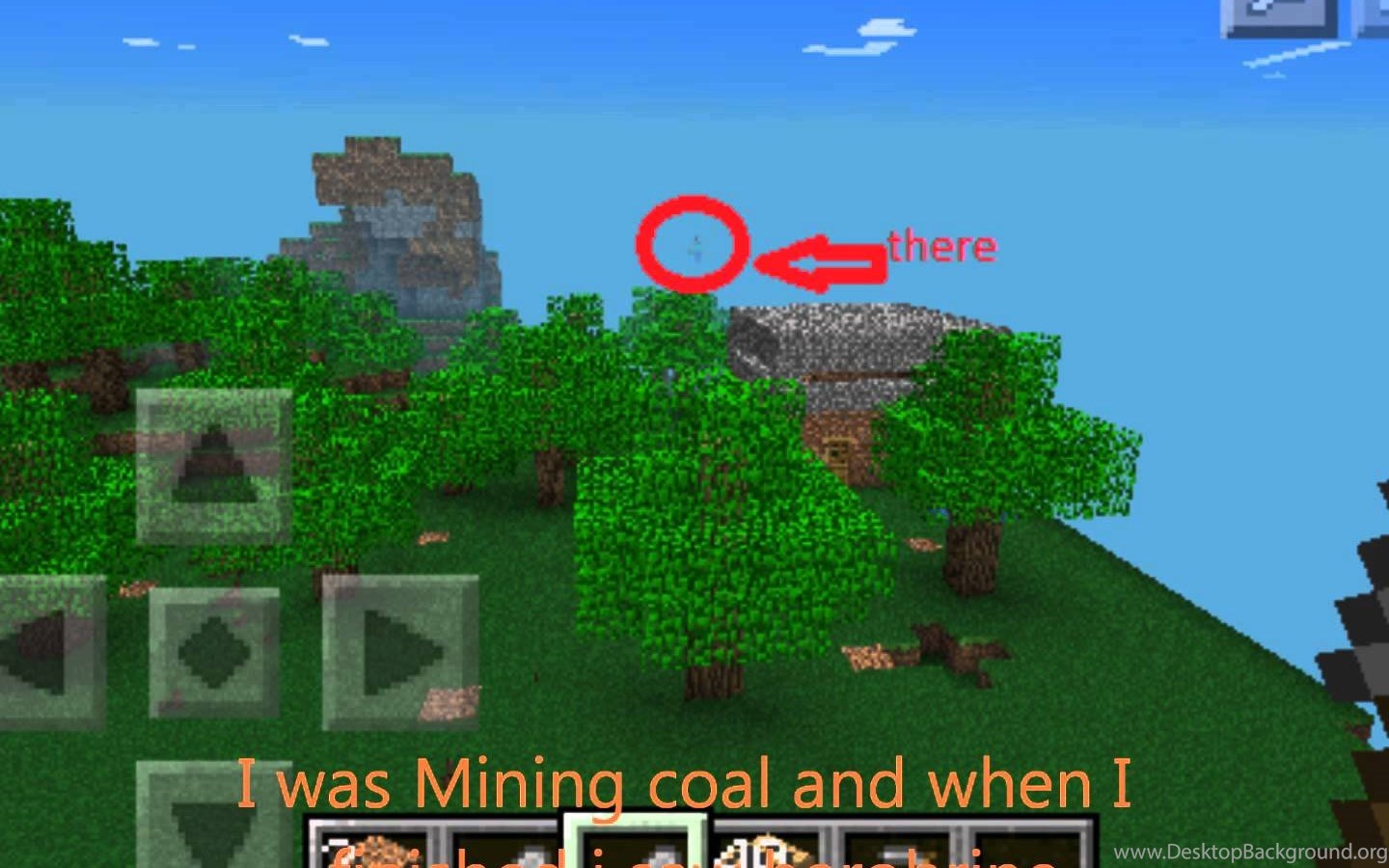 Herobrine Minecraft Desktop Background