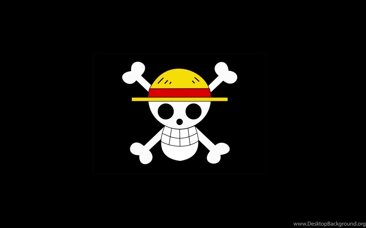 One Piece Straw Hat Flag Wallpaper Images Desktop Background