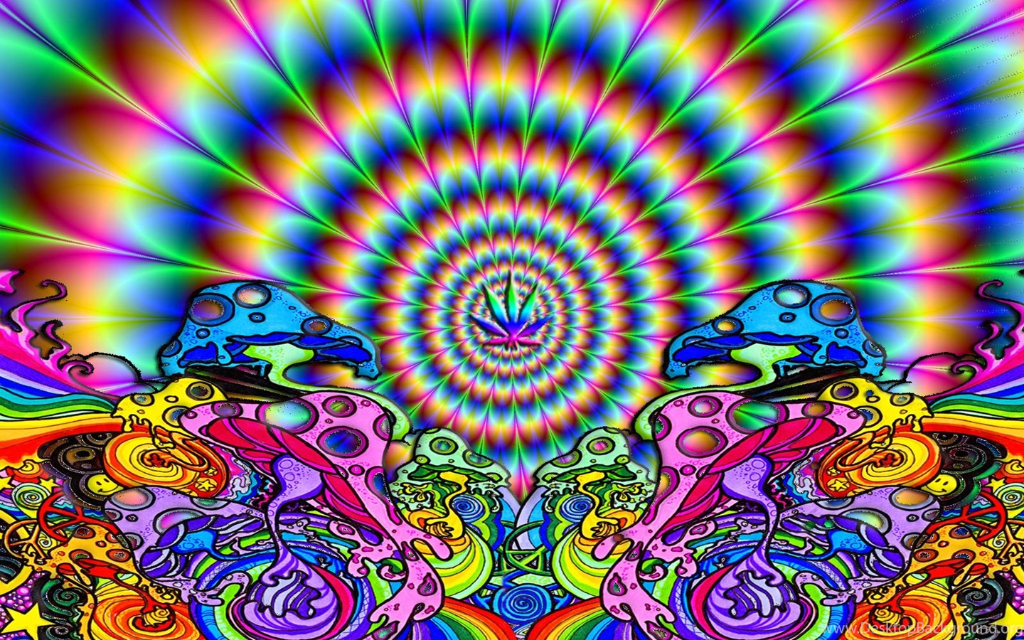 Download Trippy Weed Backgrounds 12093 Hd Pictures Popular 1440x900 Desktop...