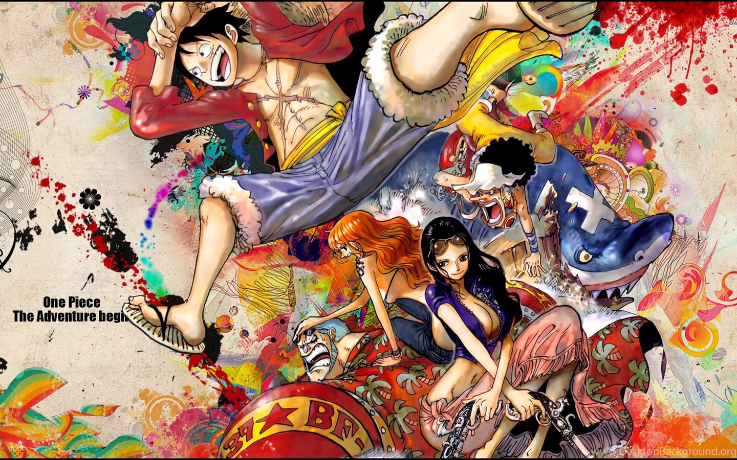 One Piece Wallpaper Widescreen Desktop Background