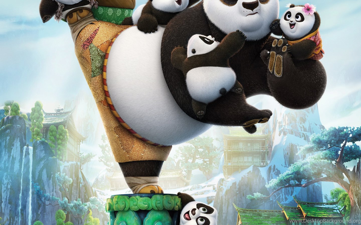 Download 57 iPad Wallpapers : Pack Of iPad WOD January 2016 Kung Fu Panda 3 ... W...