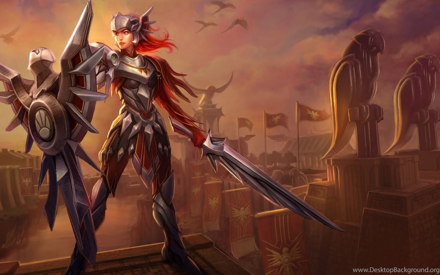 League Of Legends Leona Wallpapers Mobile Games Wallpapers Images, Photos, Reviews