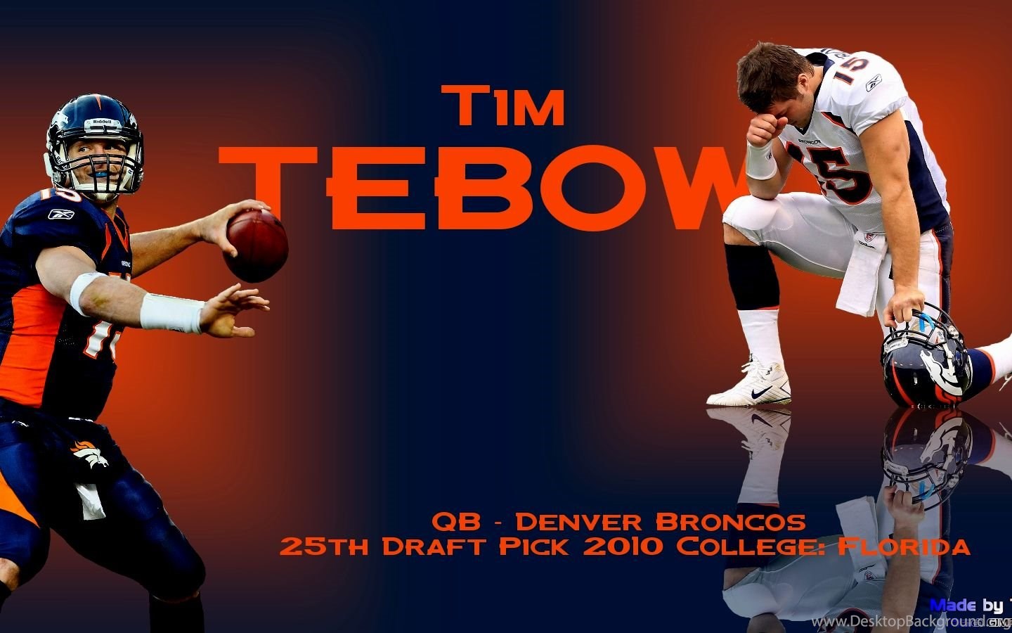 Download Tim Tebow Wallpapers HD Wallpapers (High Definition) Popular 1440x...