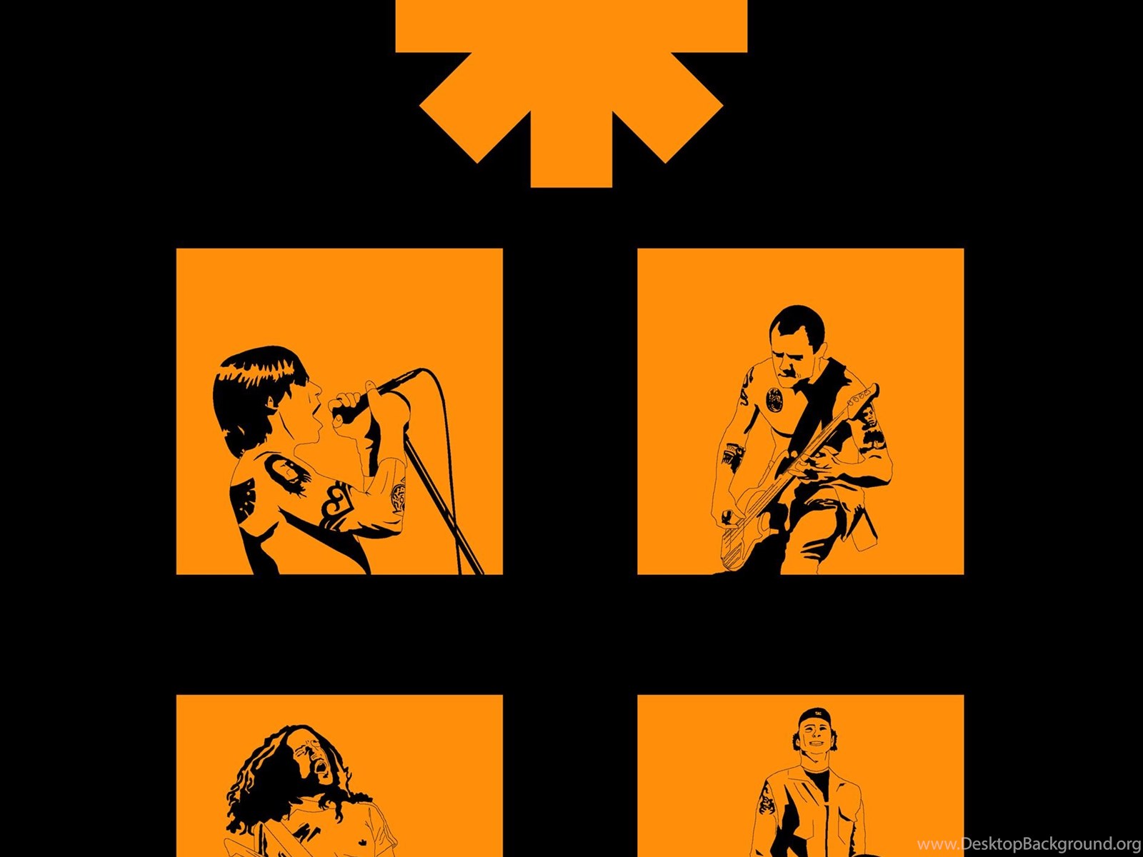 Red Hot Chili Peppers Gallery Desktop Background