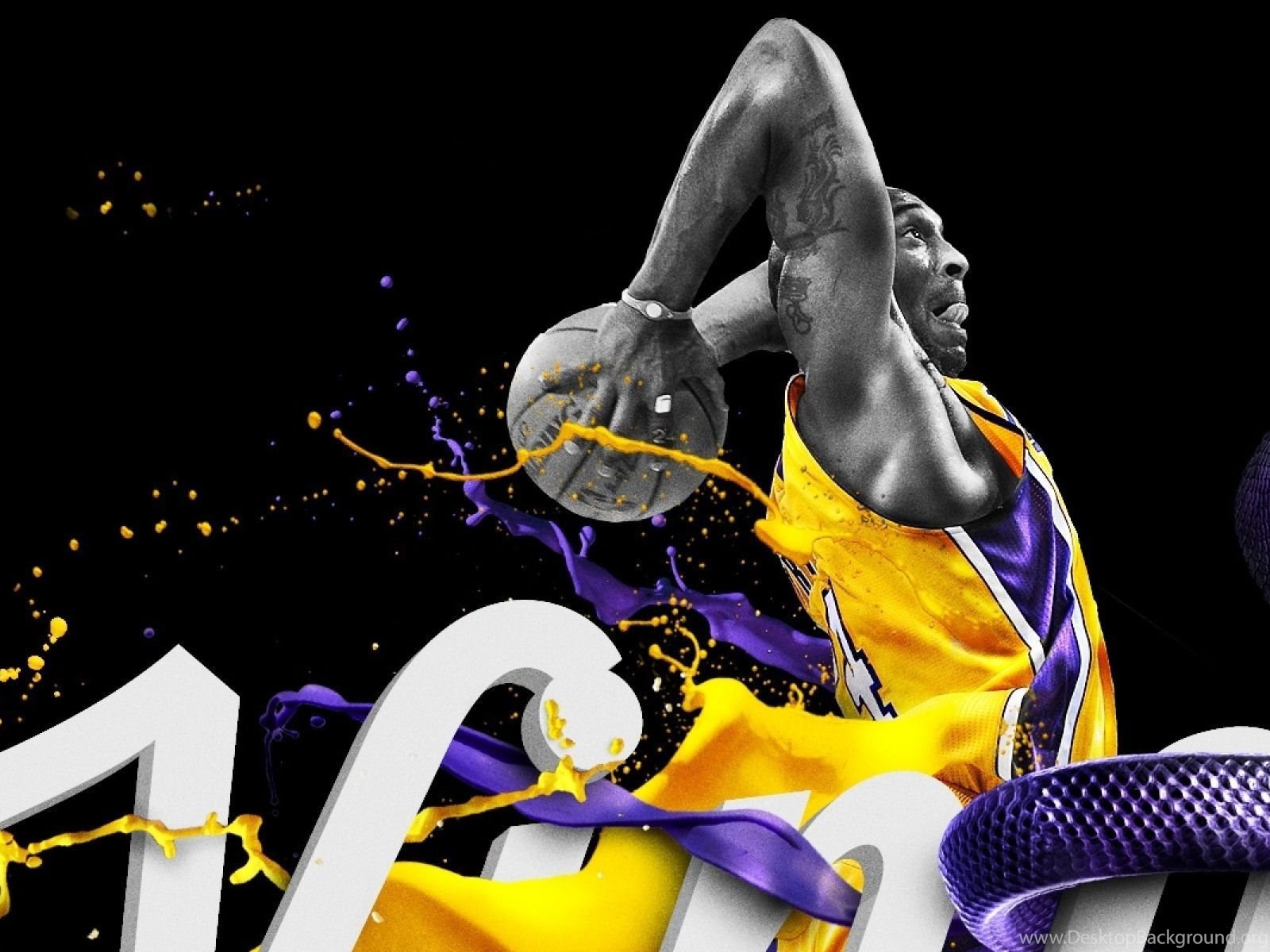 Download Download Wallpapers 3840x1200 Los Angeles Lakers, Nba, Kobe Bryant ... 