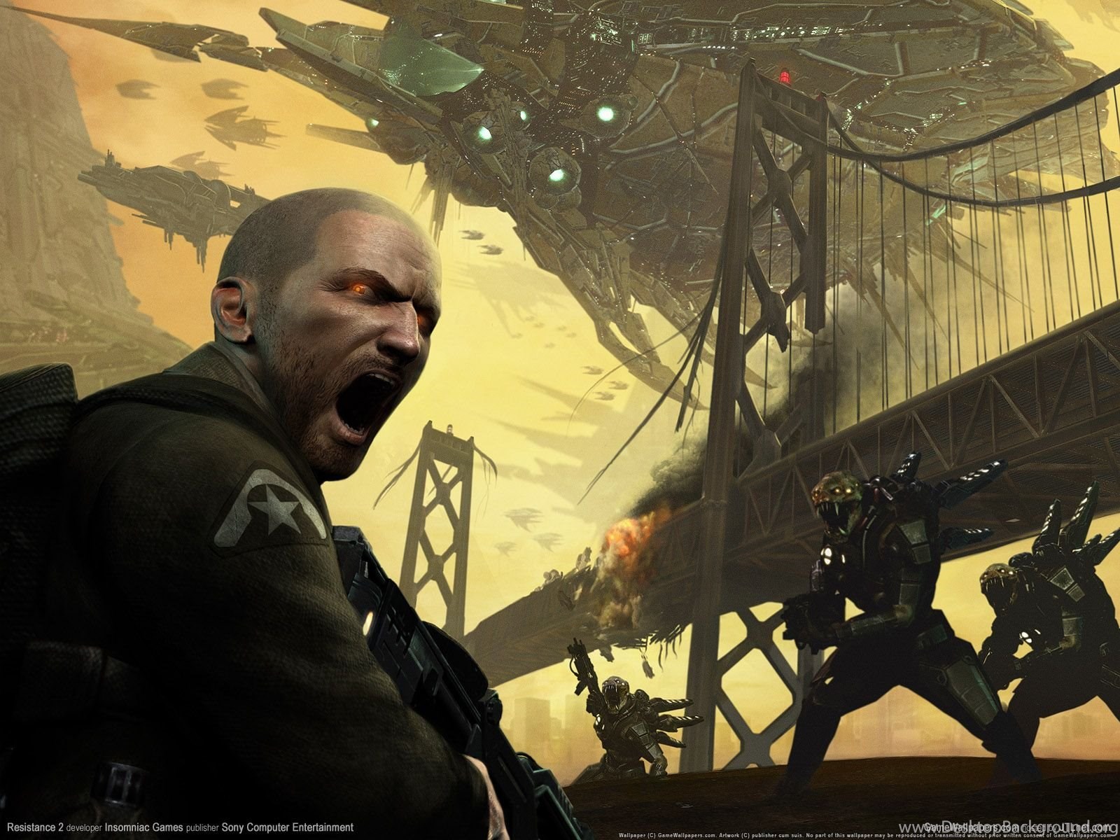 21 апреля игры. Resistance 2. Resistance 2 [ps3]. Resistance 3. Resistance 2 Leviathan.