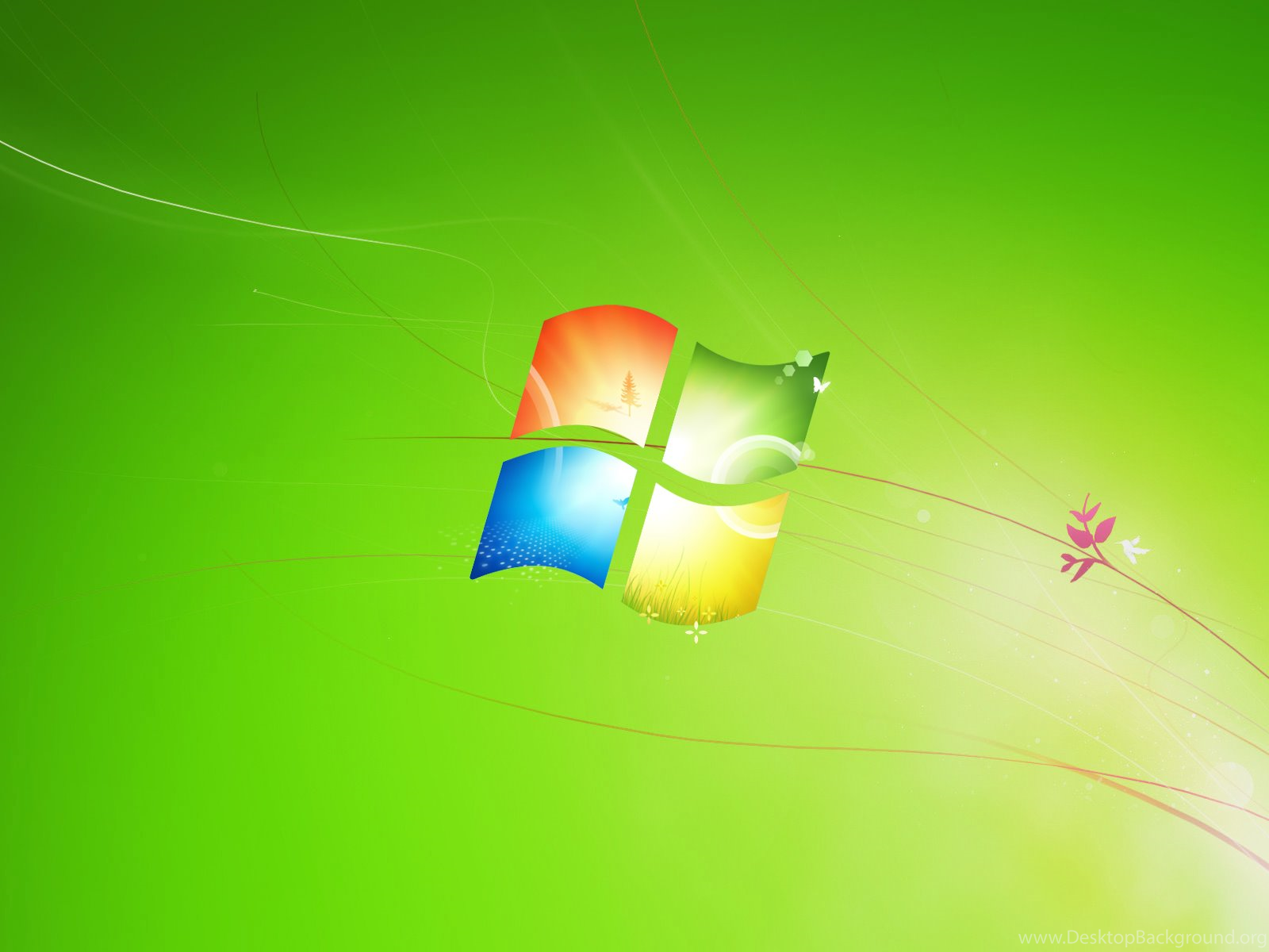 Как установить фоновый рисунок на рабочий стол windows 7