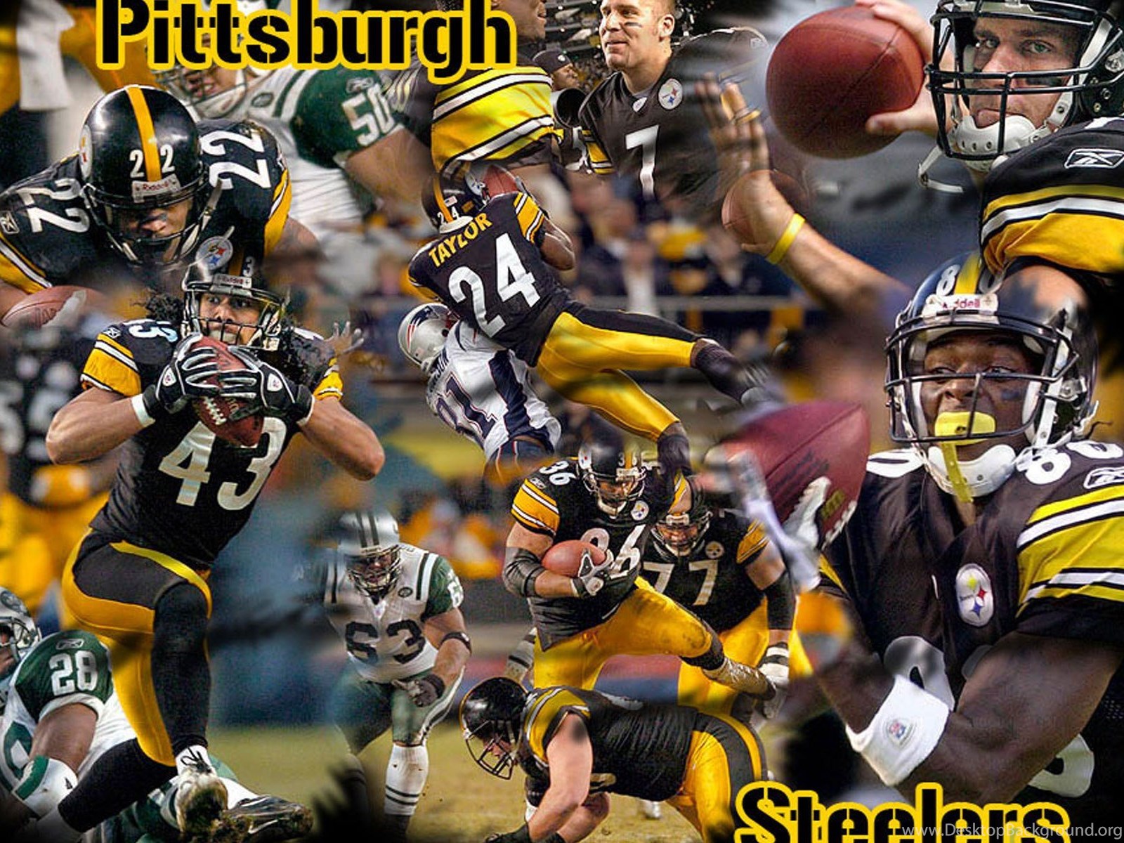Download Steelers Wallpapers Fullscreen Standart 4:3 1600x1200 Desktop Back...