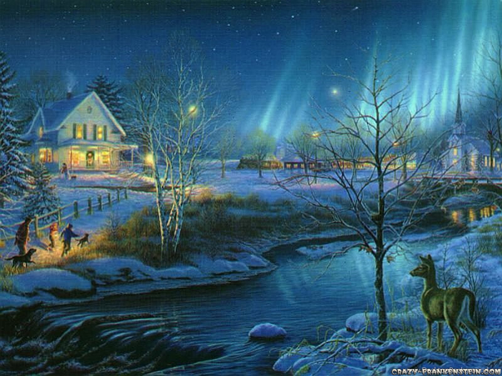 Christmas Train Live Wallpaper